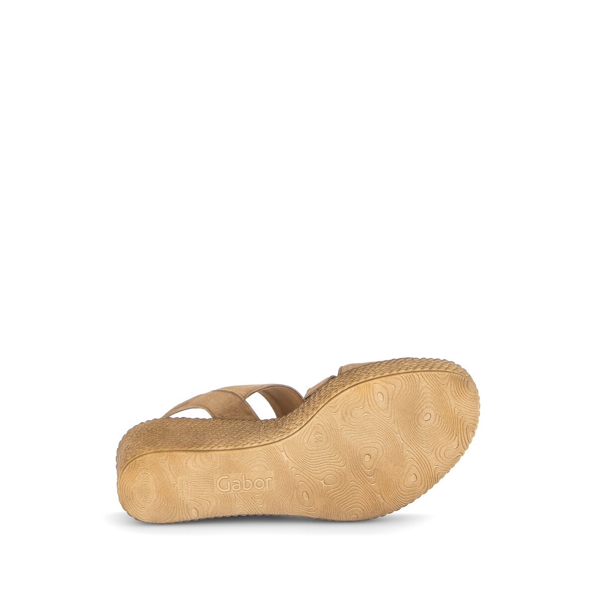 Keilsandalette GABOR "Keilsandalette", Damen, Gr. 35,5, braun, Schuhe 6