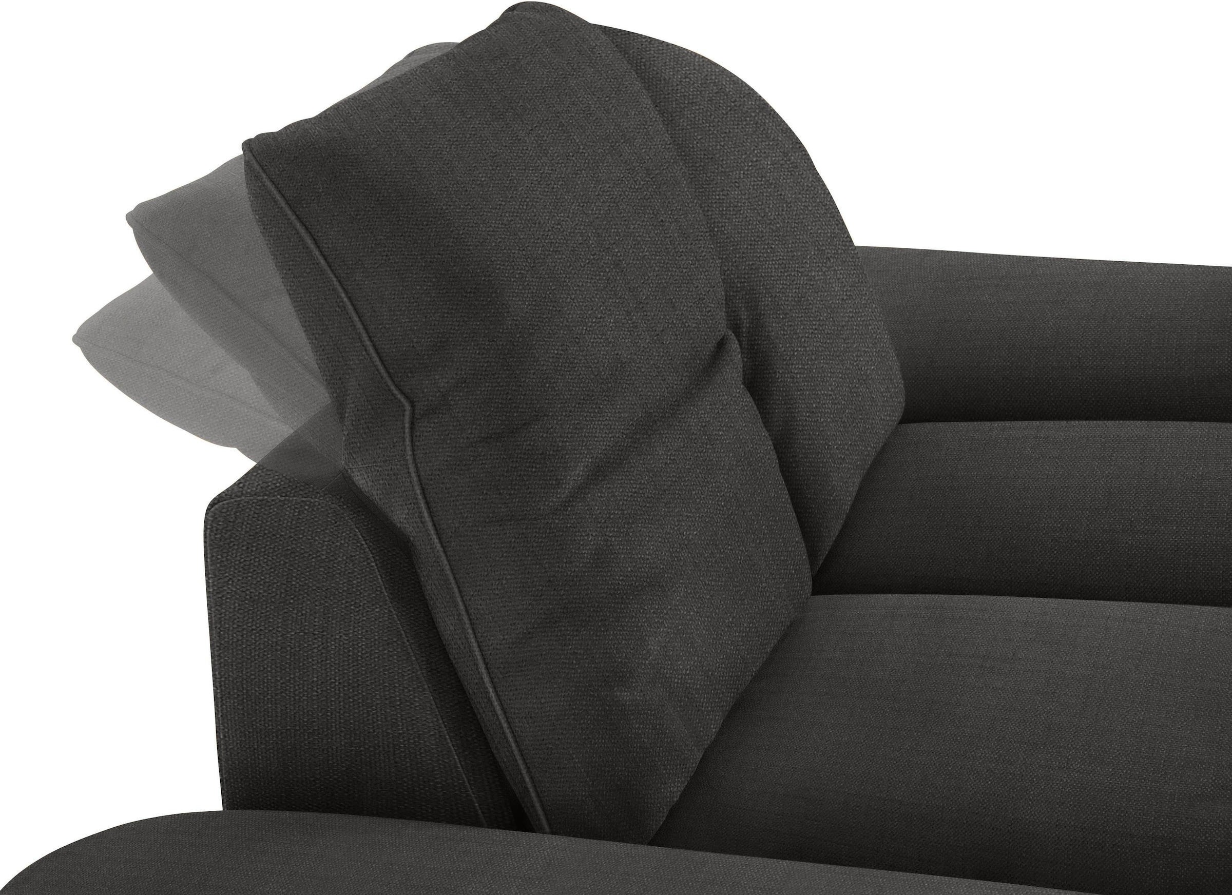 W.SCHILLIG 2,5-Sitzer »enjoy&MORE«, Sitztiefenverstellung, Füße schwarz pulverbeschichtet, Breite 232 cm