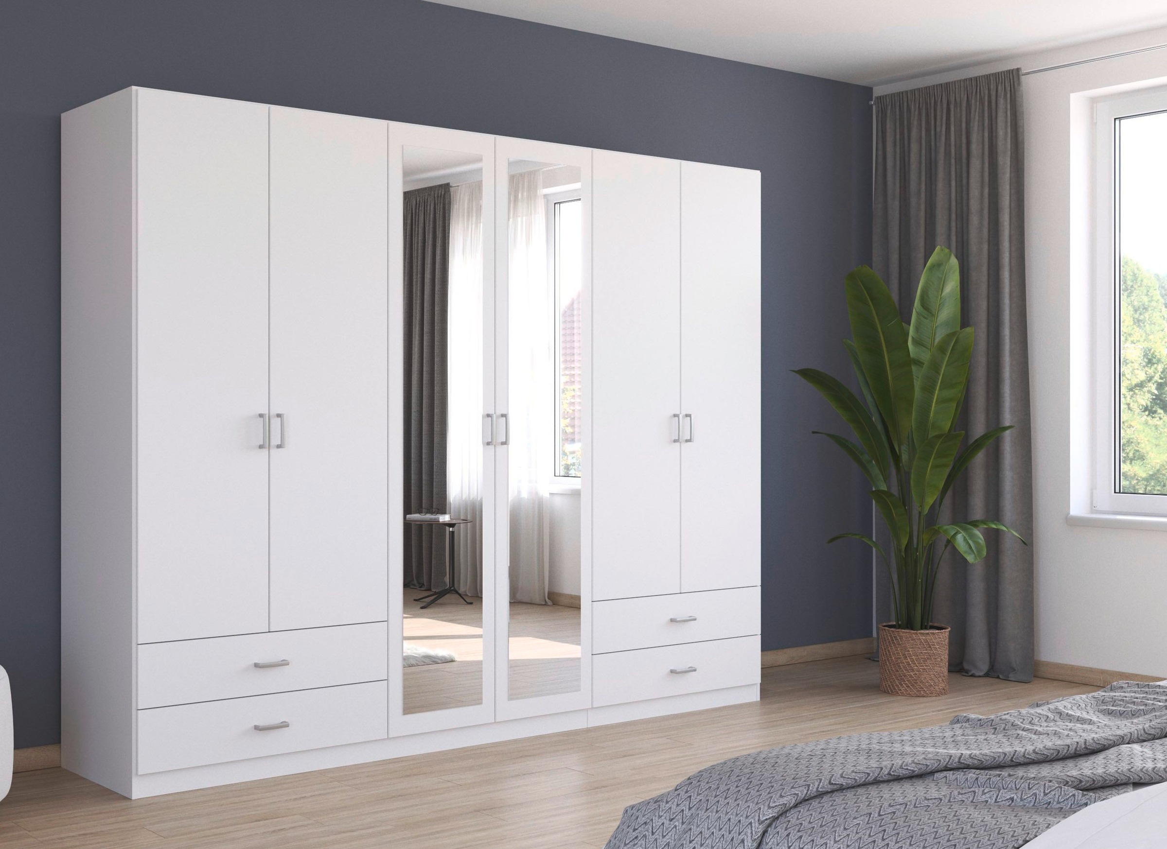 rauch Drehtürenschrank "Kleiderschrank Schrank Garderobe Wäscheschrank BORB günstig online kaufen