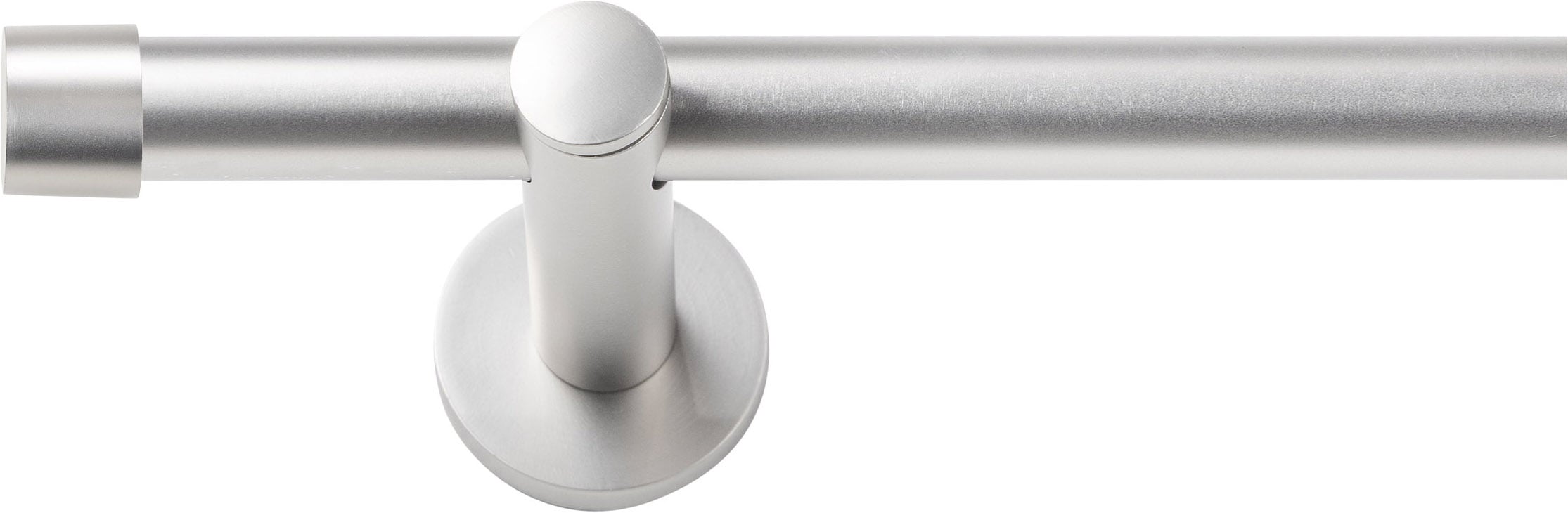 SN DECO GROUP Gardinenstange "Gardinenstange Brest Ø 19 mm, 1-läufig, Fixmaß, verschraubt, Stahl" Ø 19 mm Fixmaß;kürzbar