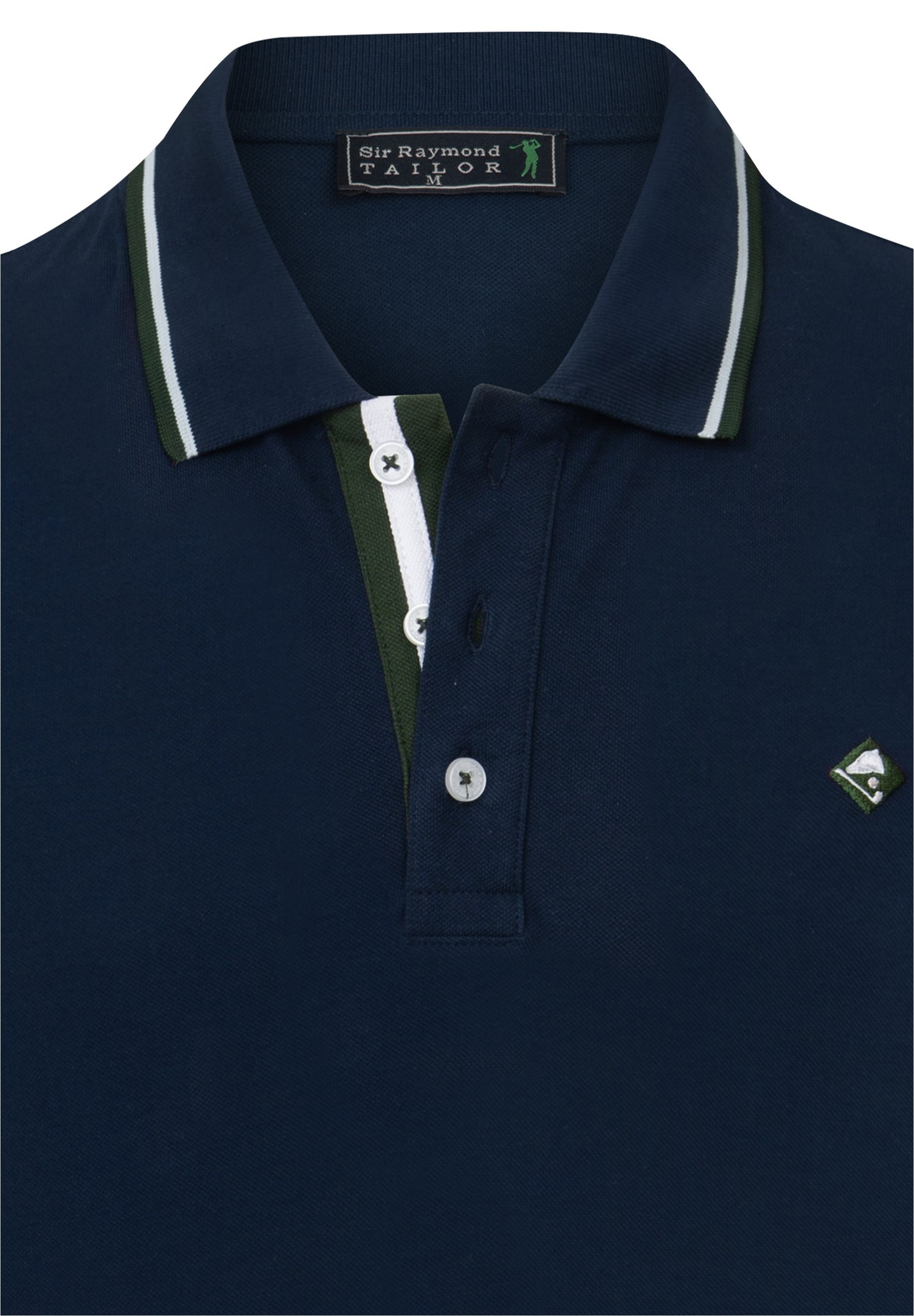 SIR RAYMOND TAILOR Poloshirt »Marcus«, (1 tlg.), mit klassischem Kragen und kurzer Knopfleiste
