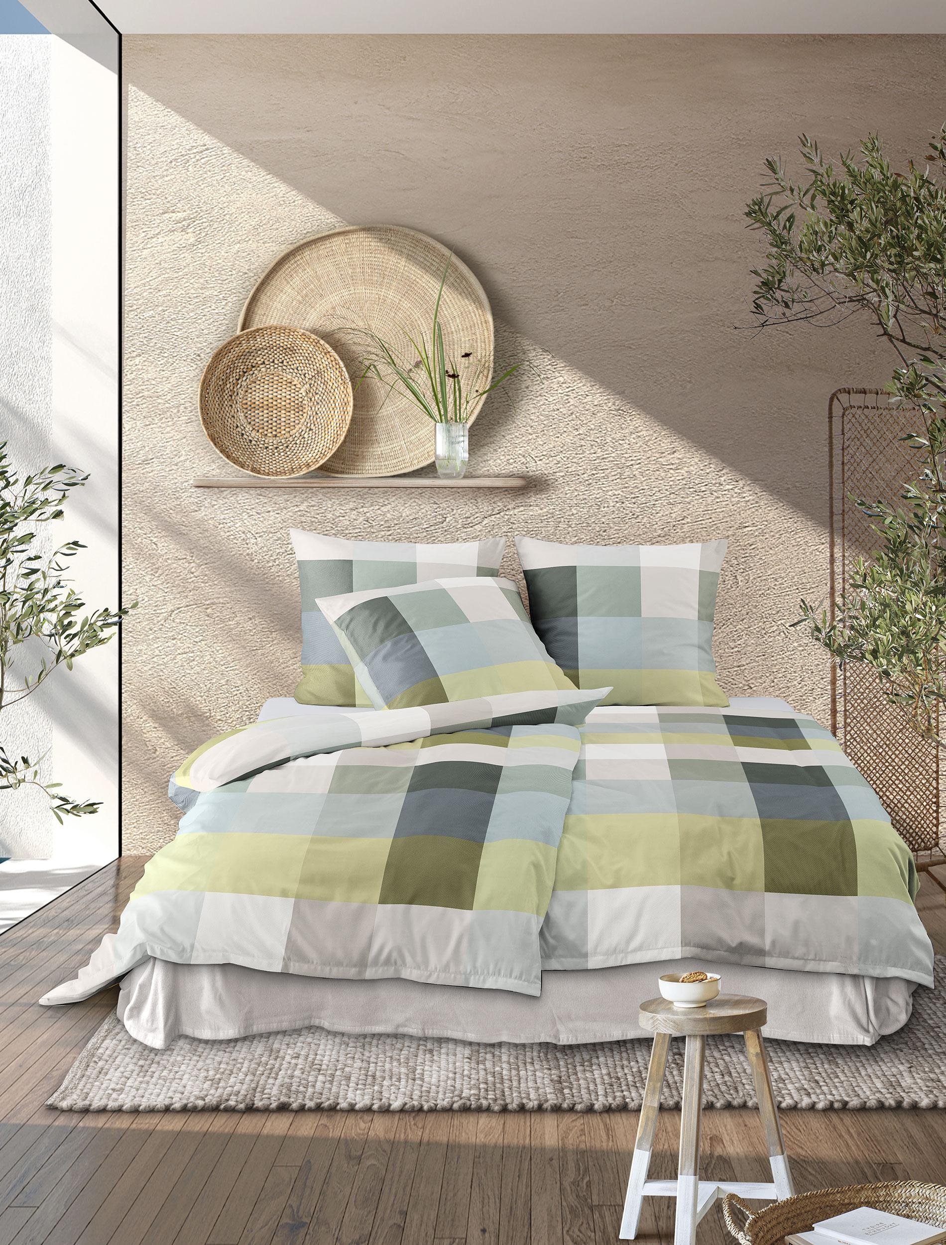 Irisette Bettwäsche "Wave 8542" 2 Stk. anschmiegsam und atmungsaktiv, Ganzj günstig online kaufen