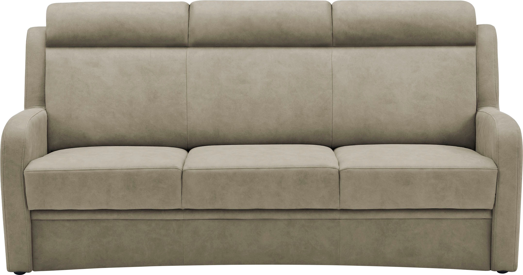 VILLA BECK 3-Sitzer »Varese«, (1 St.), Kopfteilverstellung, wahlweise mit Sitzvorzug, in Sitzhöhe 49 cm