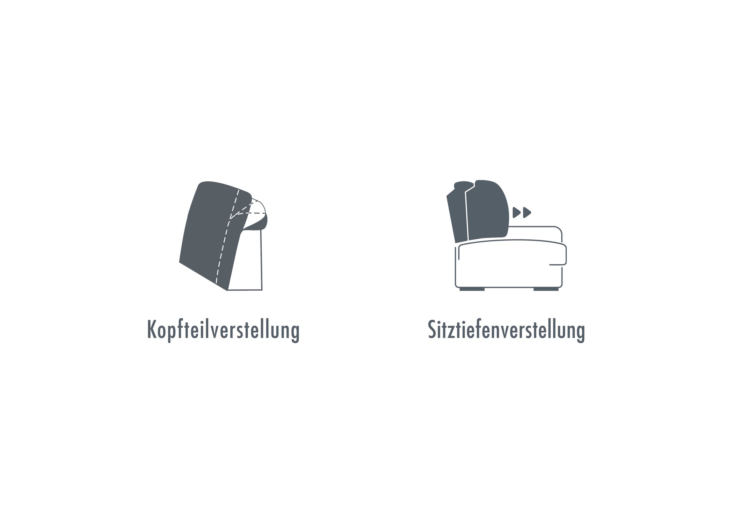 Die PlanBar Ecksofa »MP-IN16012 L-Form Kaltschaum-Polsterung«, inkl. Sitztiefenverstellung, optional mit Funktionen