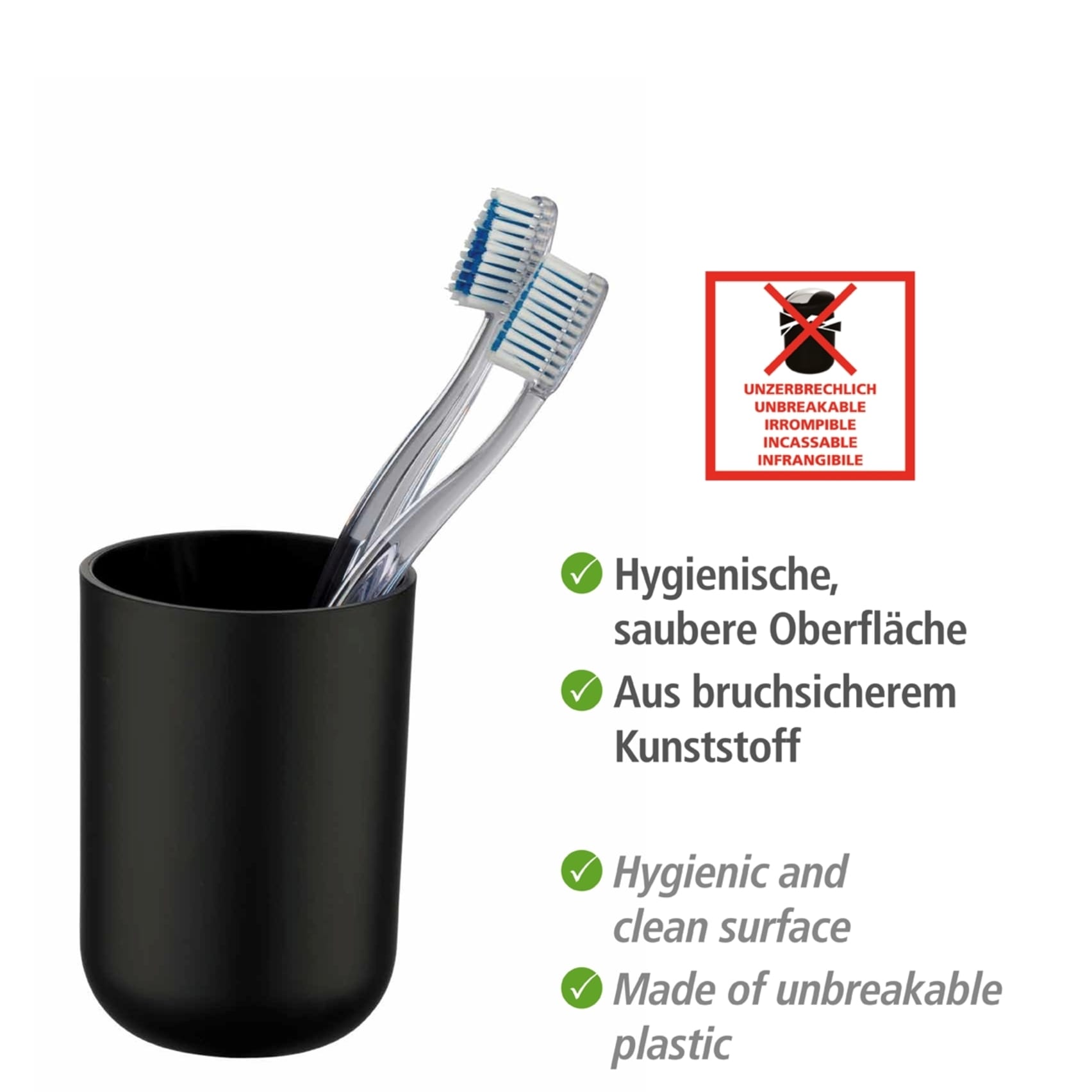 WENKO Badaccessoire-Set »Brasil« Seifenspender, Zahnputzbecher, WC-Garnitur & Kosmetikeimer