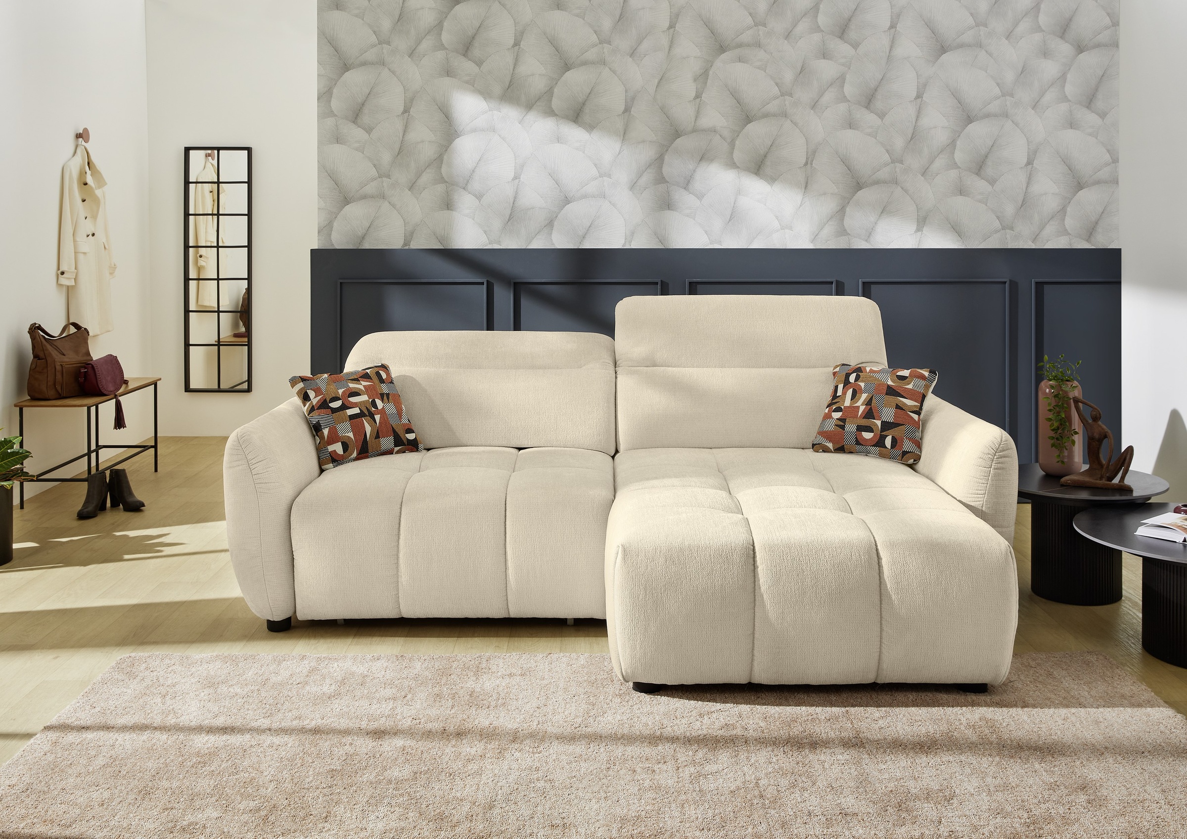 Jockenhöfer Gruppe Ecksofa "Zoom, L-Form, 140kg Belastbarkeit je Sitzplatz" günstig online kaufen