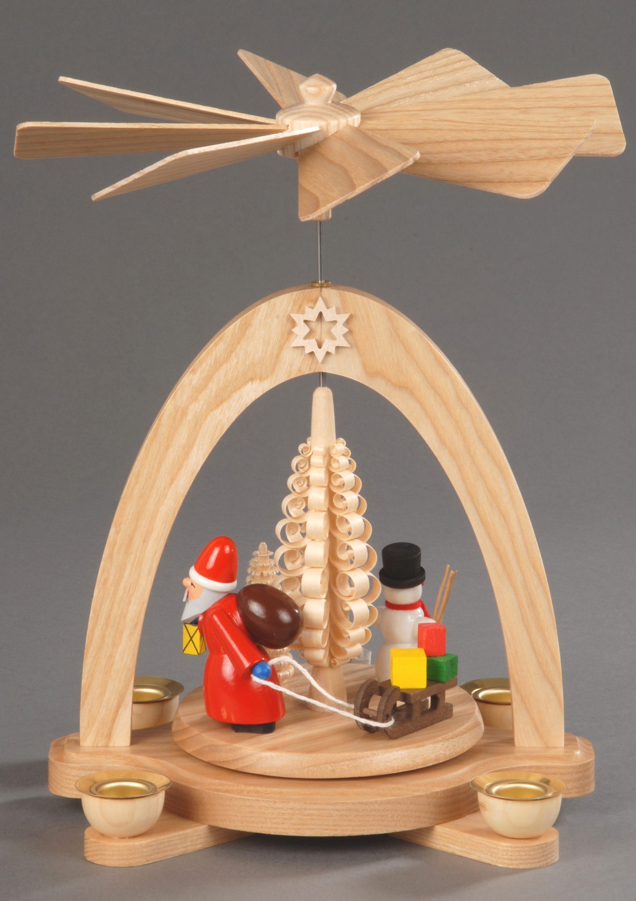 Albin Preissler Weihnachtspyramide »Bescherung Weihnac...