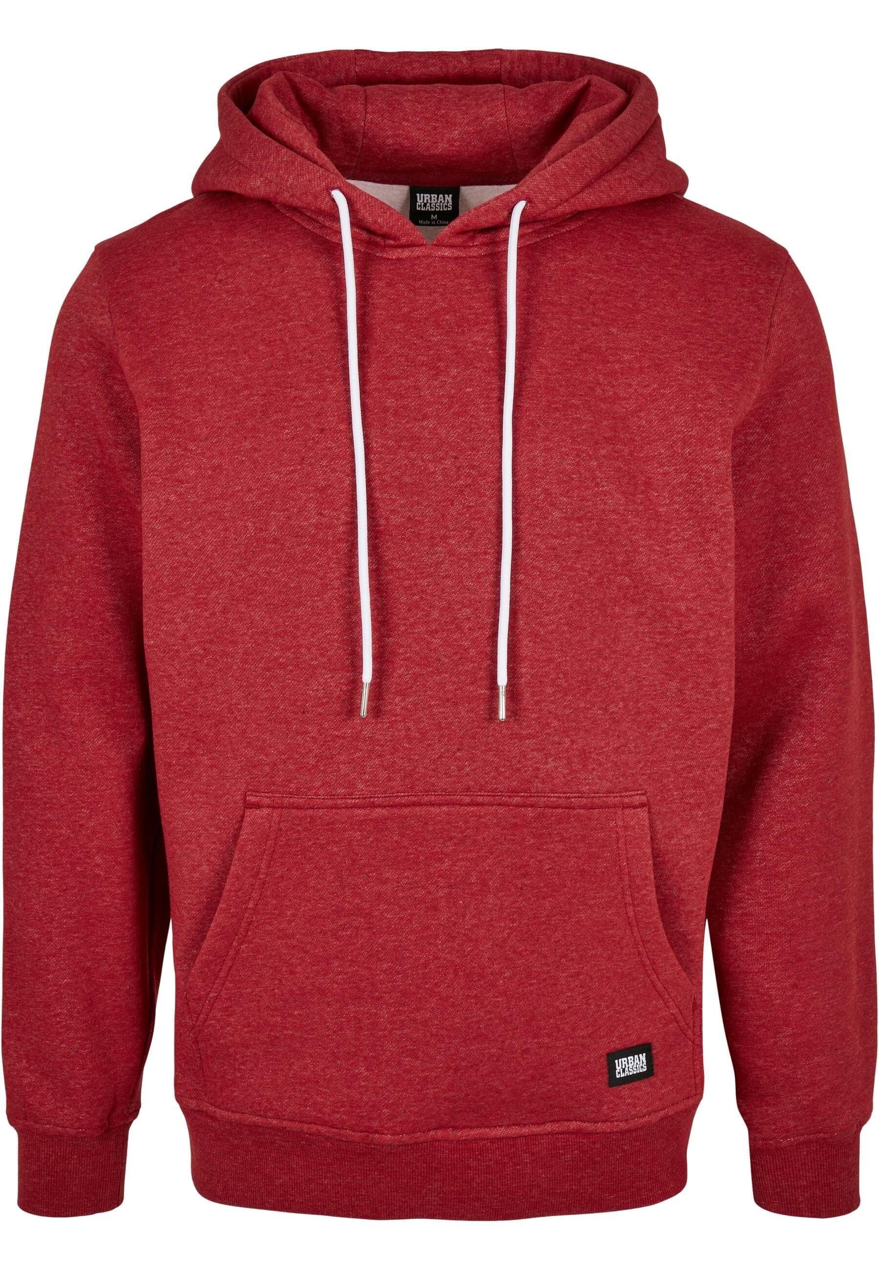 URBAN CLASSICS Sweatshirt "Urban Classics Herren Basic Melange Hoody" 1 Stk günstig online kaufen