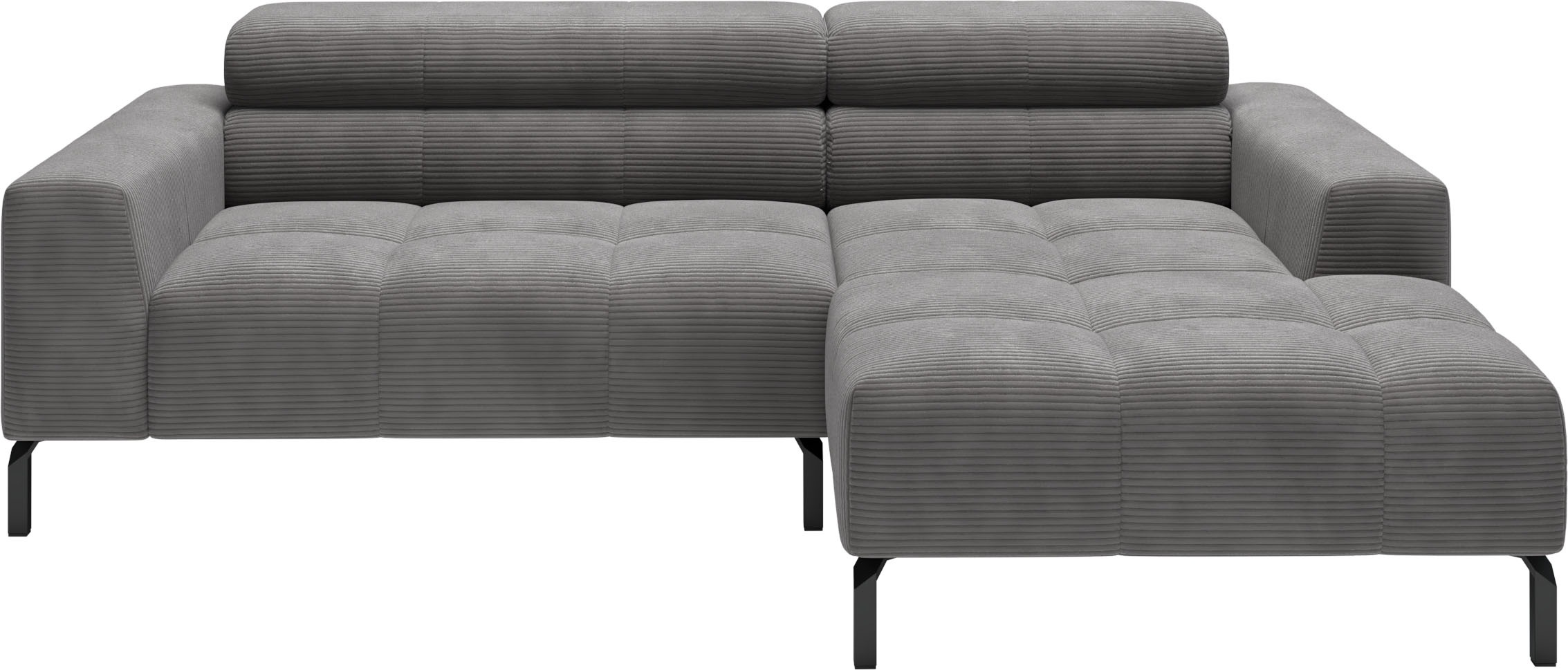 Home affaire Ecksofa "Ecksofa Claya, L-Form, Kopfteilverstellung, Breite 22 günstig online kaufen