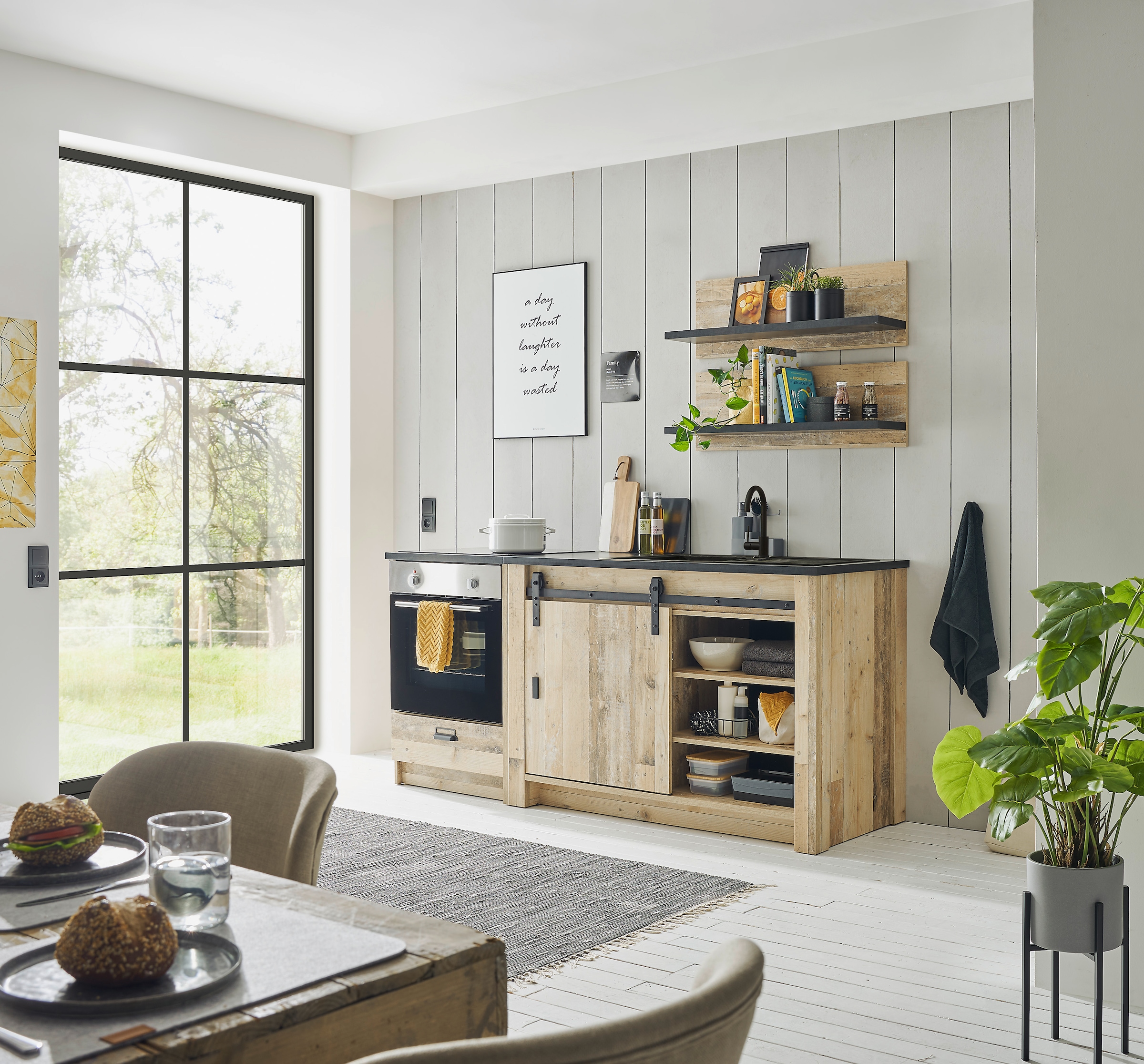 Home affaire Virtuvės baldų komplektas »Sherwood« B...