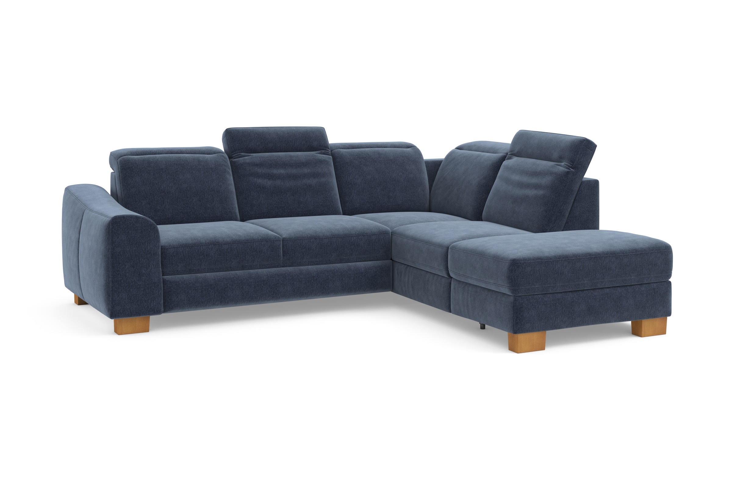 Home affaire Ecksofa »Dundee L-Form«, wahlweise mit Kopfteilverstellung und zusätzlich mit Bettfunktion