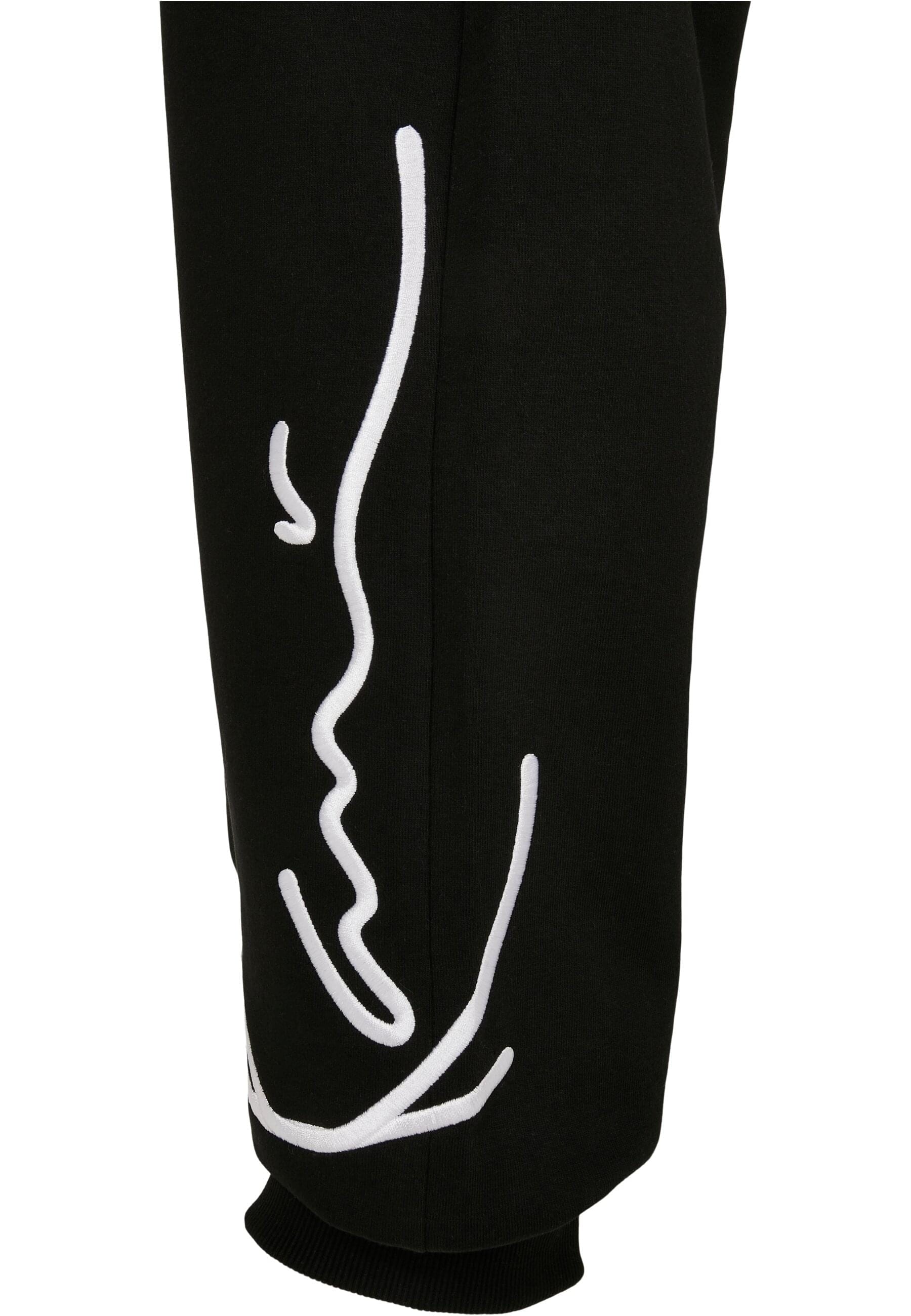 Karl Kani Stoffhose »Karl Kani Herren KKMQ12007 SIGNATURE RETRO SWEATPANTS BLK«, (1 tlg.)