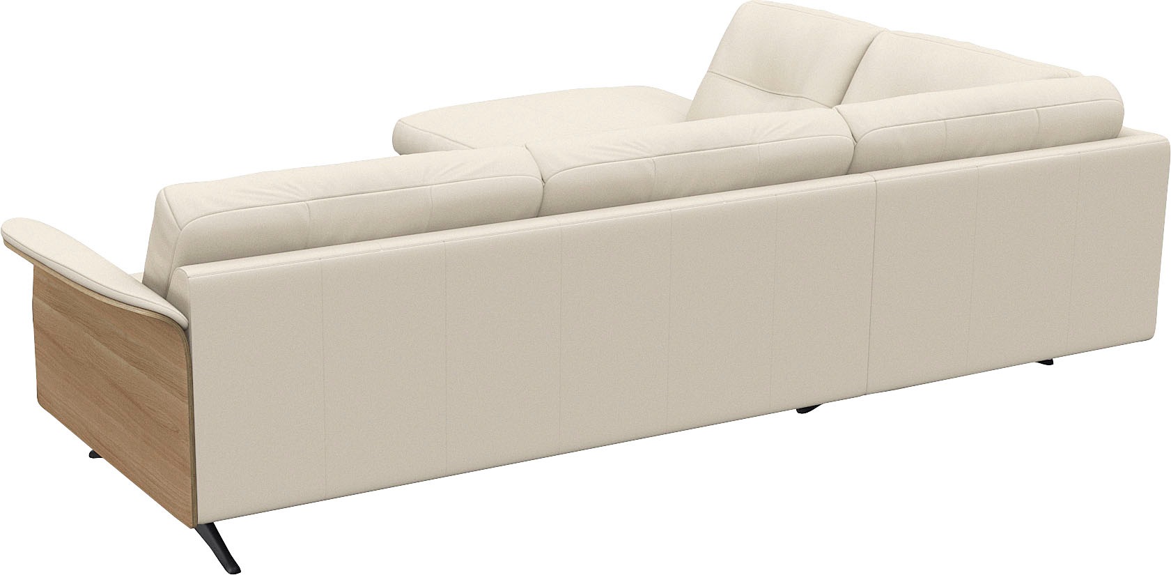 FLEXLUX Ecksofa »Glow, super bequem durch hochwertigem Sitzaufbau mit Federkern, L-Form«, Skandinavisches Design, In hochwertiger Verarbeitung
