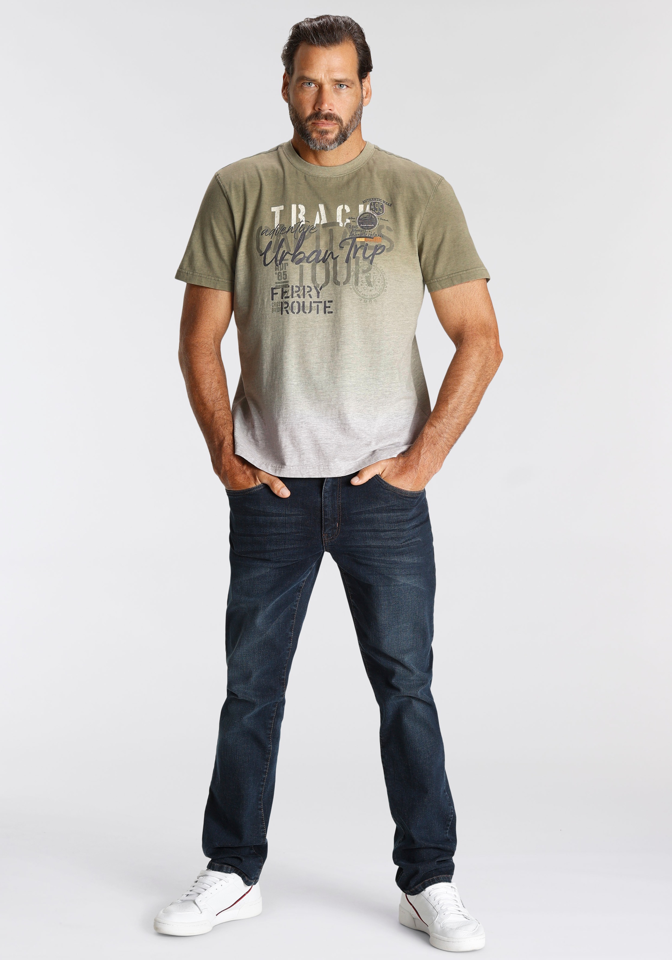 Man's World T-Shirt Men Green M 3