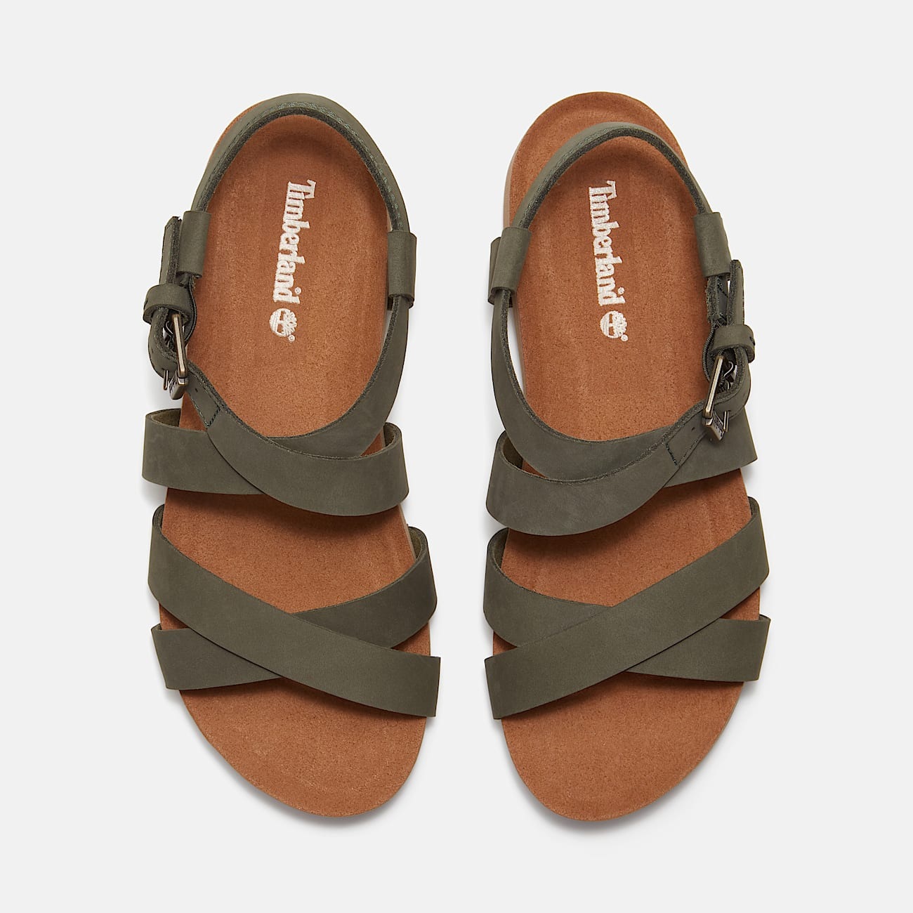 Timberland Malibu Waves Sandals Dark Green Nubuck EU 36 4