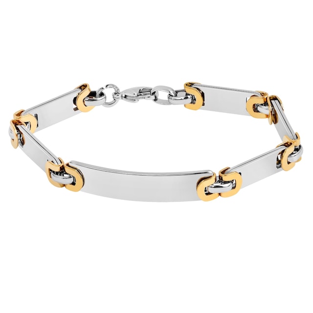 Adelia´s Edelstahlarmband »Armband aus Edelstahl 21,5 cm« ▷ kaufen | BAUR