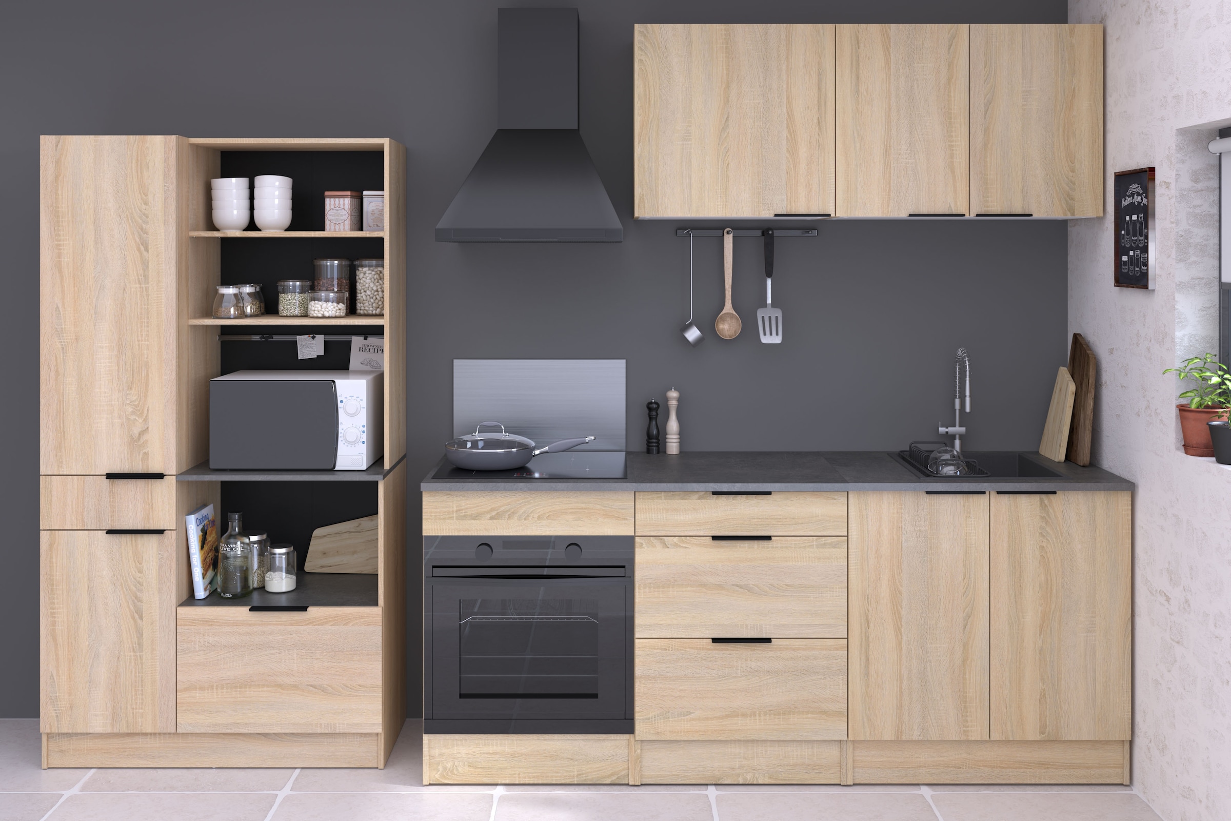 Parisot Schrank-Set, (6 St.)