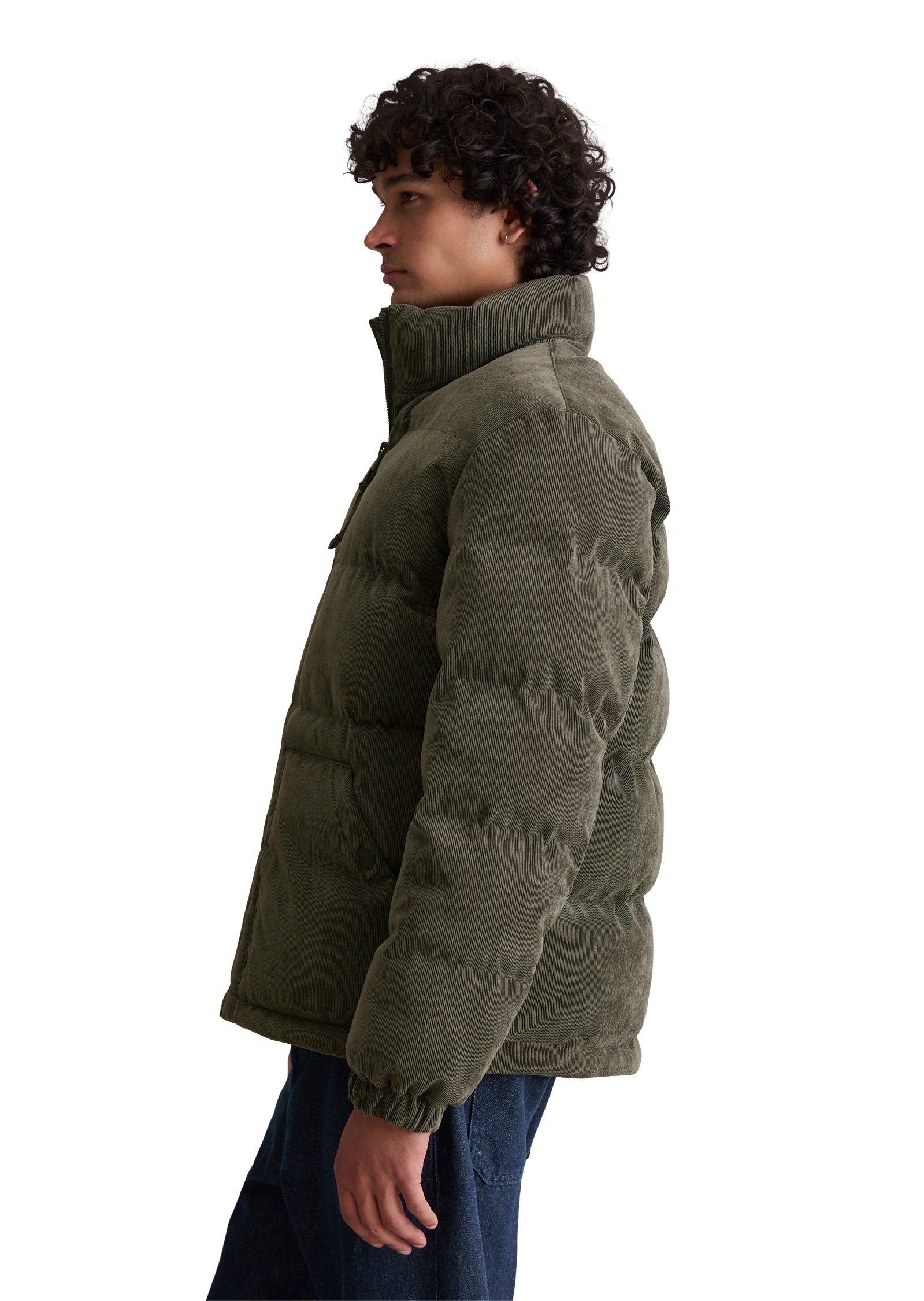 Marc OPolo DENIM Outdoorjacke "aus weichem Cord", ohne Kapuze günstig online kaufen