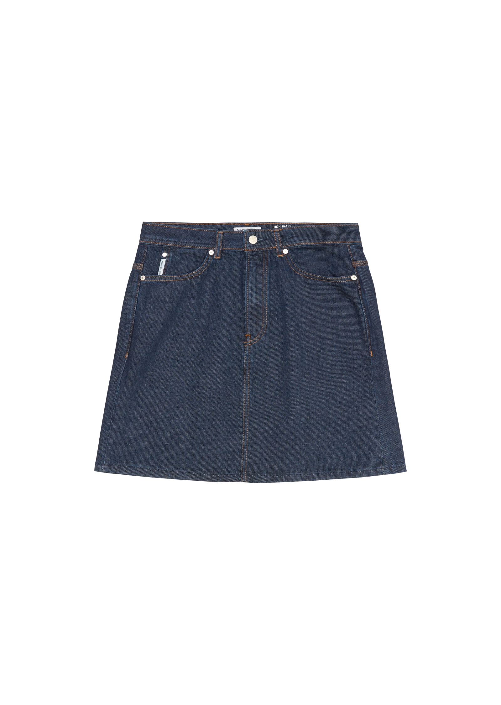 Marc O'Polo DENIM Jeansrock »aus dunklem Rigid Denim«