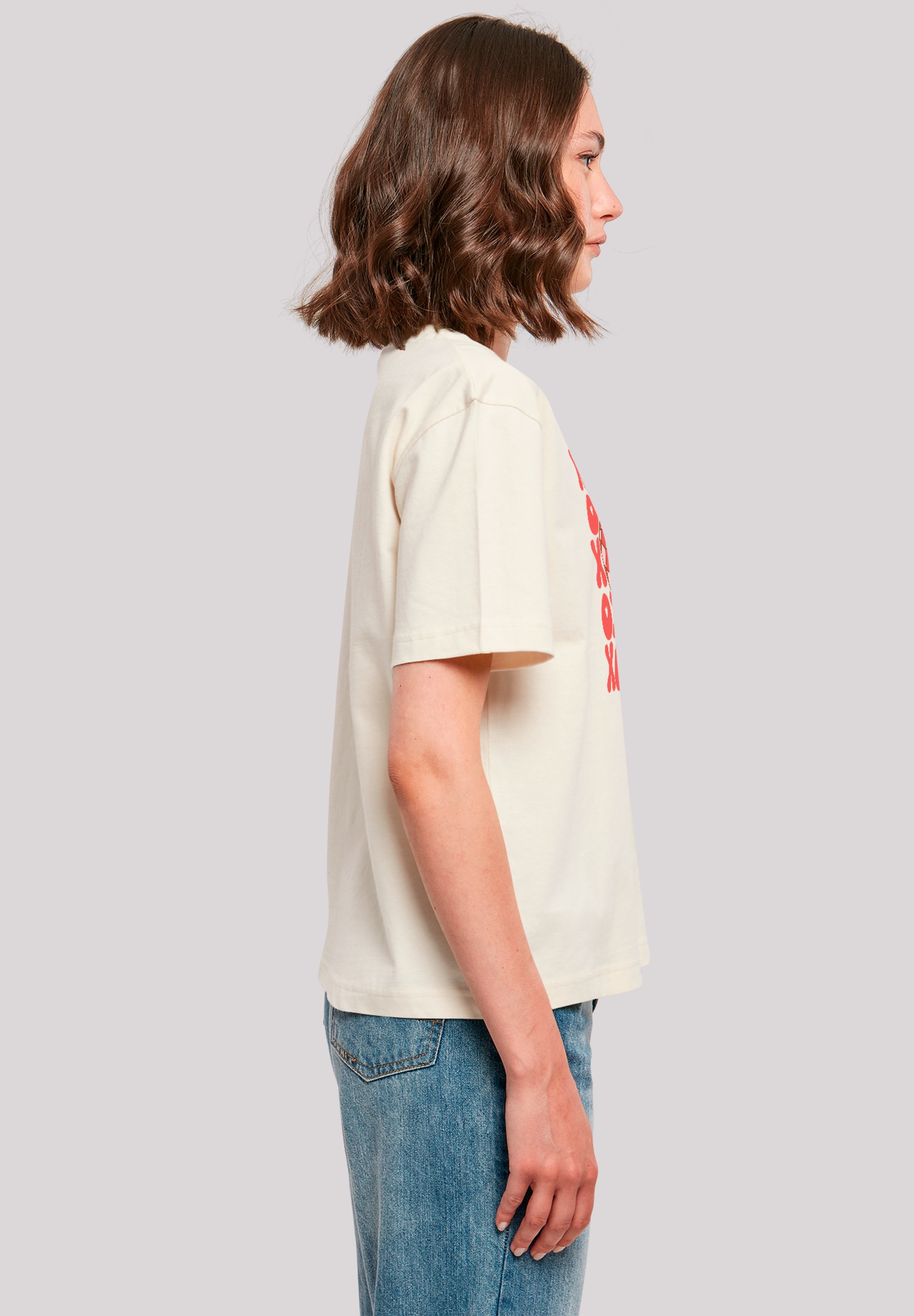 F4NT4STIC T-Shirt »XOXO Herz Love«, Premium Qualität