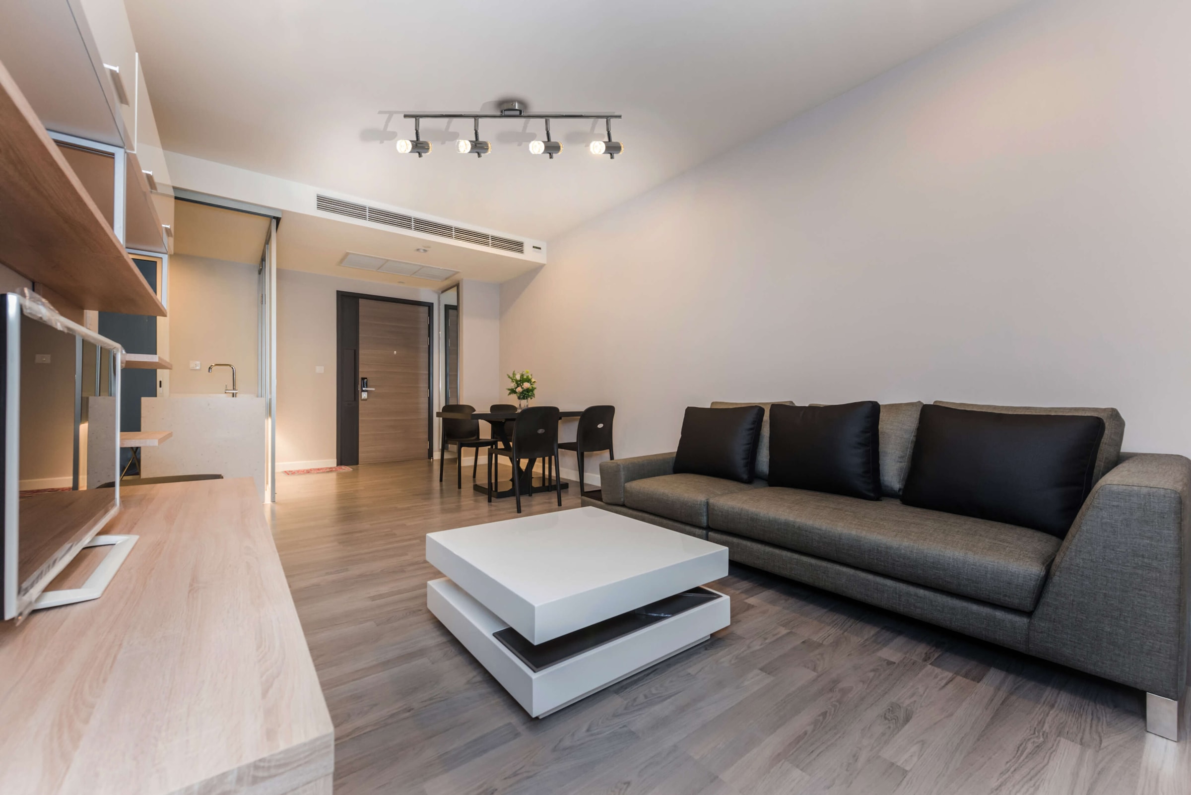 näve LED Deckenleuchte »"Garda"«, 4 flammig, Spots verstellbar