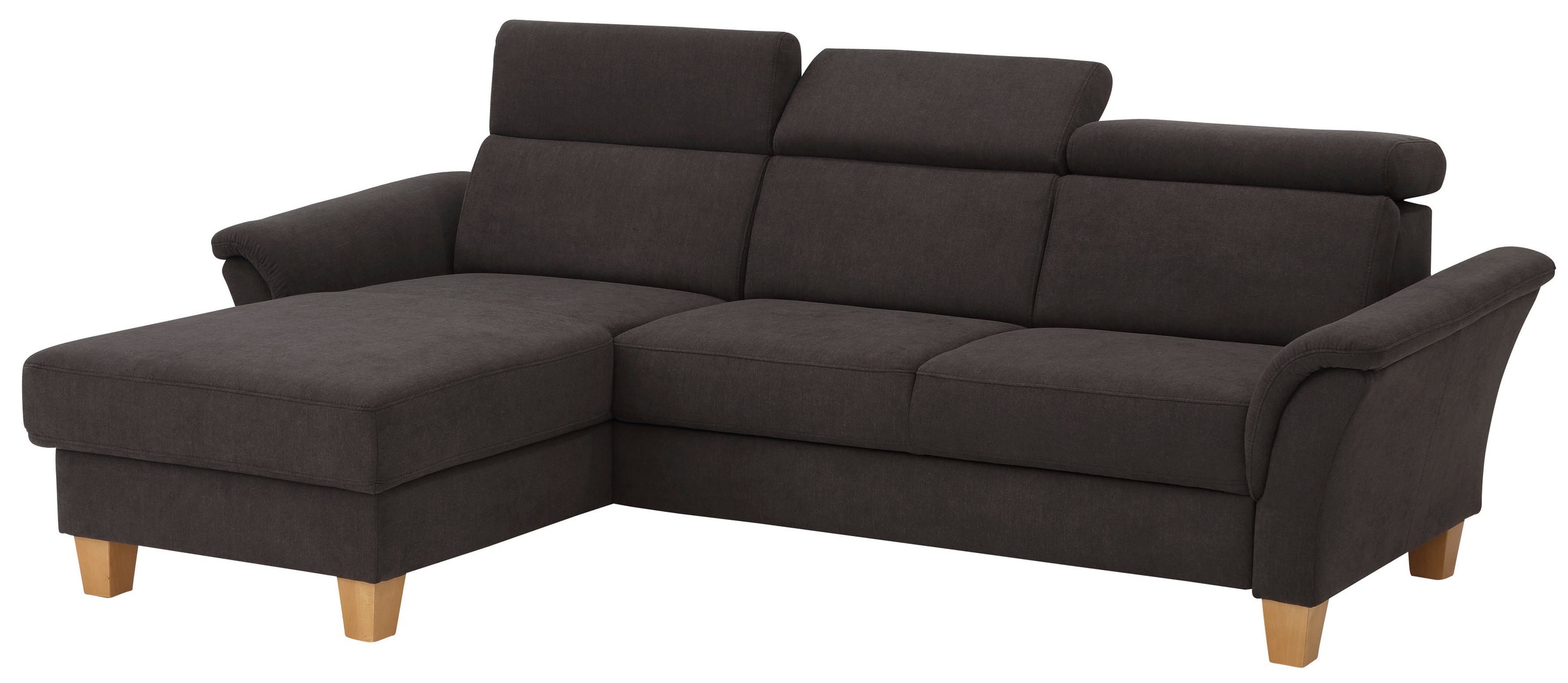Home affaire Ecksofa »Conville L-Form« Federkern, wahlweise mit Bettfunktion und Bettkasten bzw. Stauraum