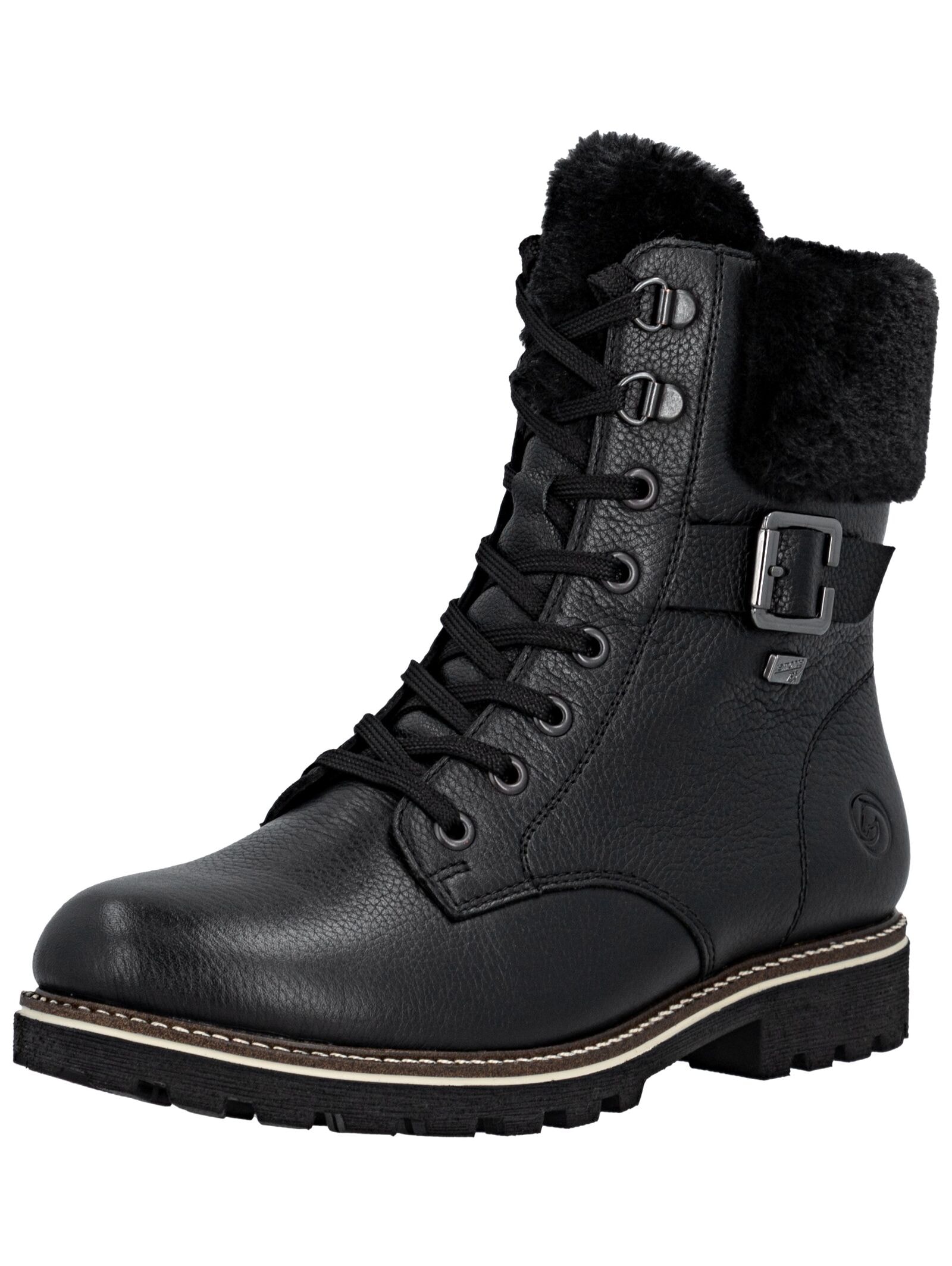 Remonte Schnürstiefelette "Remonte Stiefelette Leder/Textil" günstig online kaufen