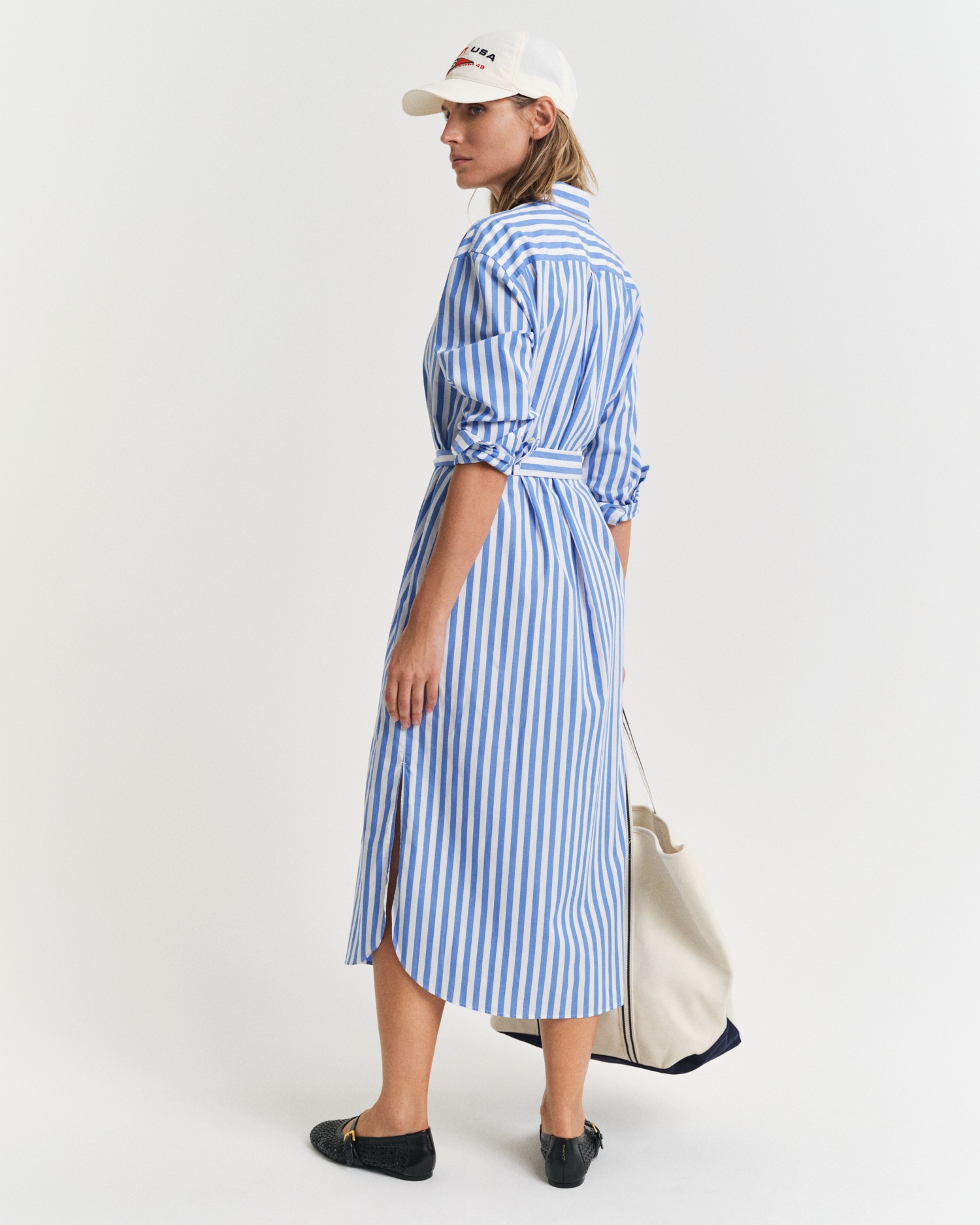 Gant Hemdblusenkleid "REL STRIPED POPLIN SHIRT DRESS" günstig online kaufen