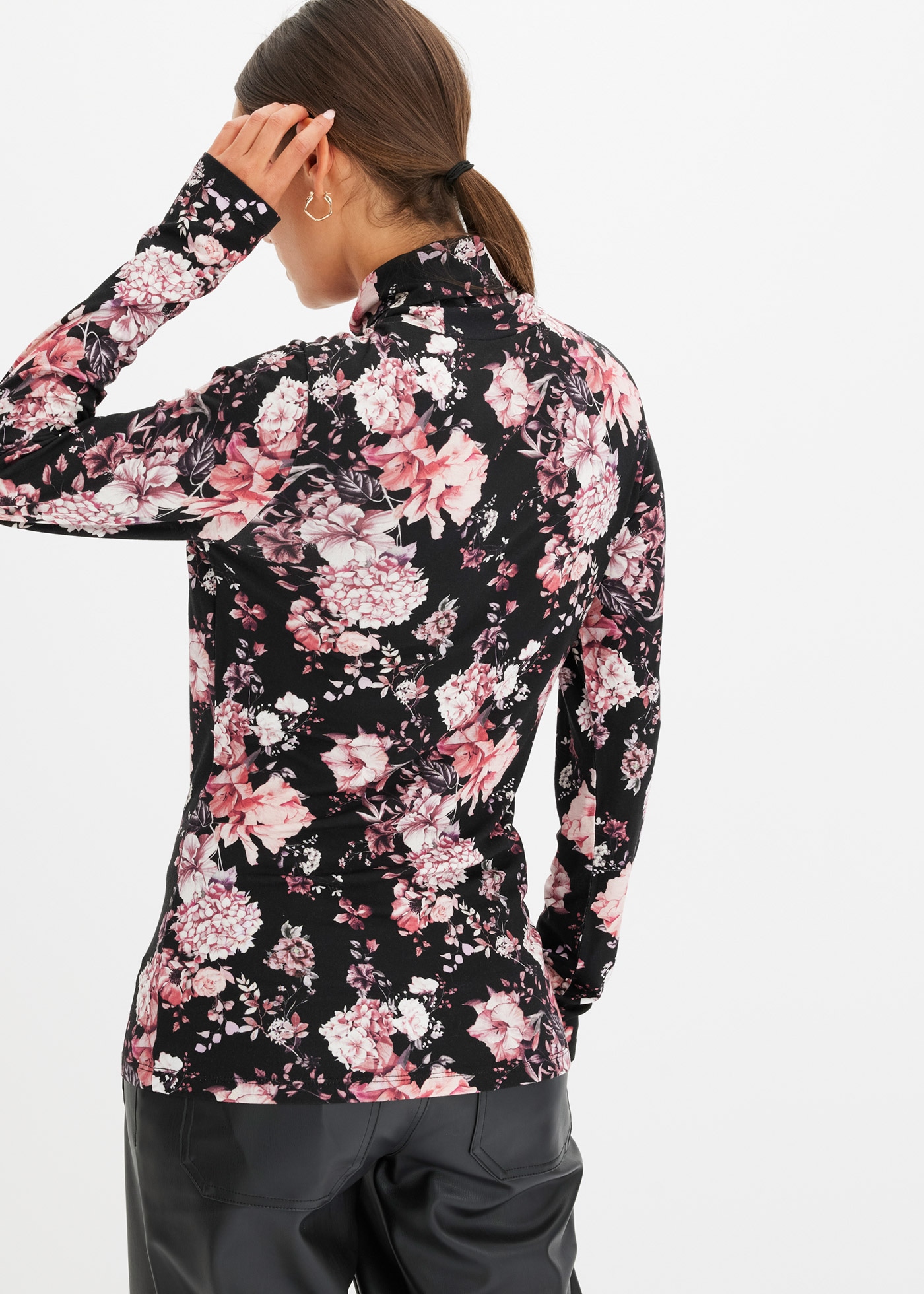 bonprix Langarmshirt »Langarmshirt aus softem Viskose-Mix« Langarmshirt aus softem Viskose-Mix