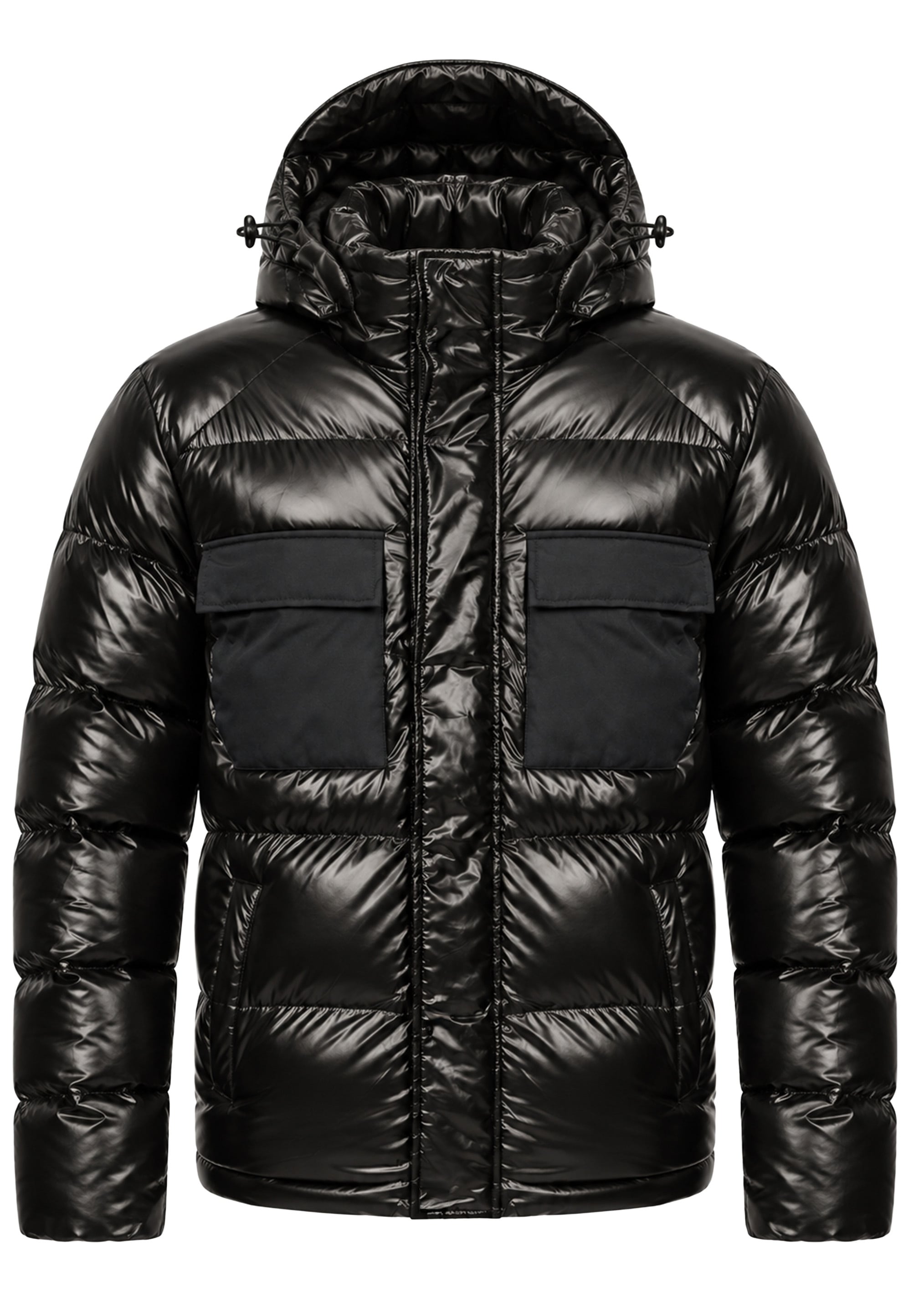SOULSTAR Steppjacke »Winterjacke mit Kapuze - Pufferjacke für Männer« Abnehmbare Kapuze Herren Outdoor Jacke für den Winter mit abnehmbarer Kapuze