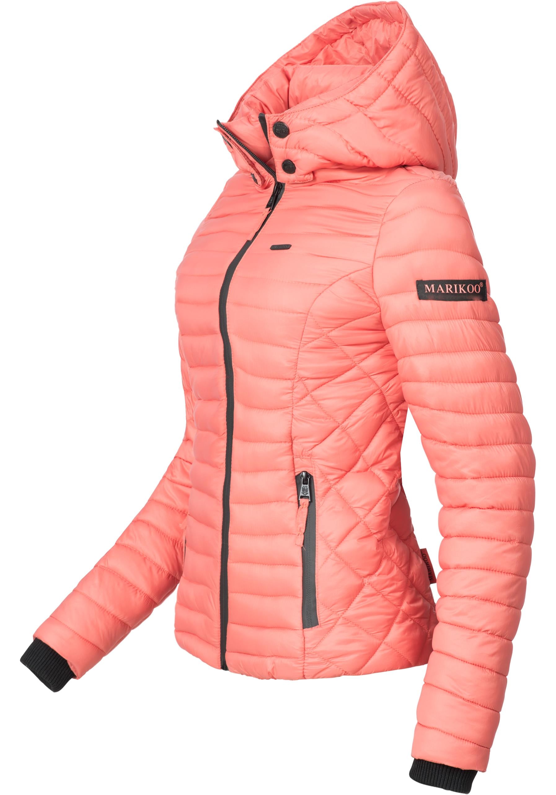 Marikoo Steppjacke »Samtpfote«, mit Kapuze, ultraleichte Übergangsjacke mit Kapuze