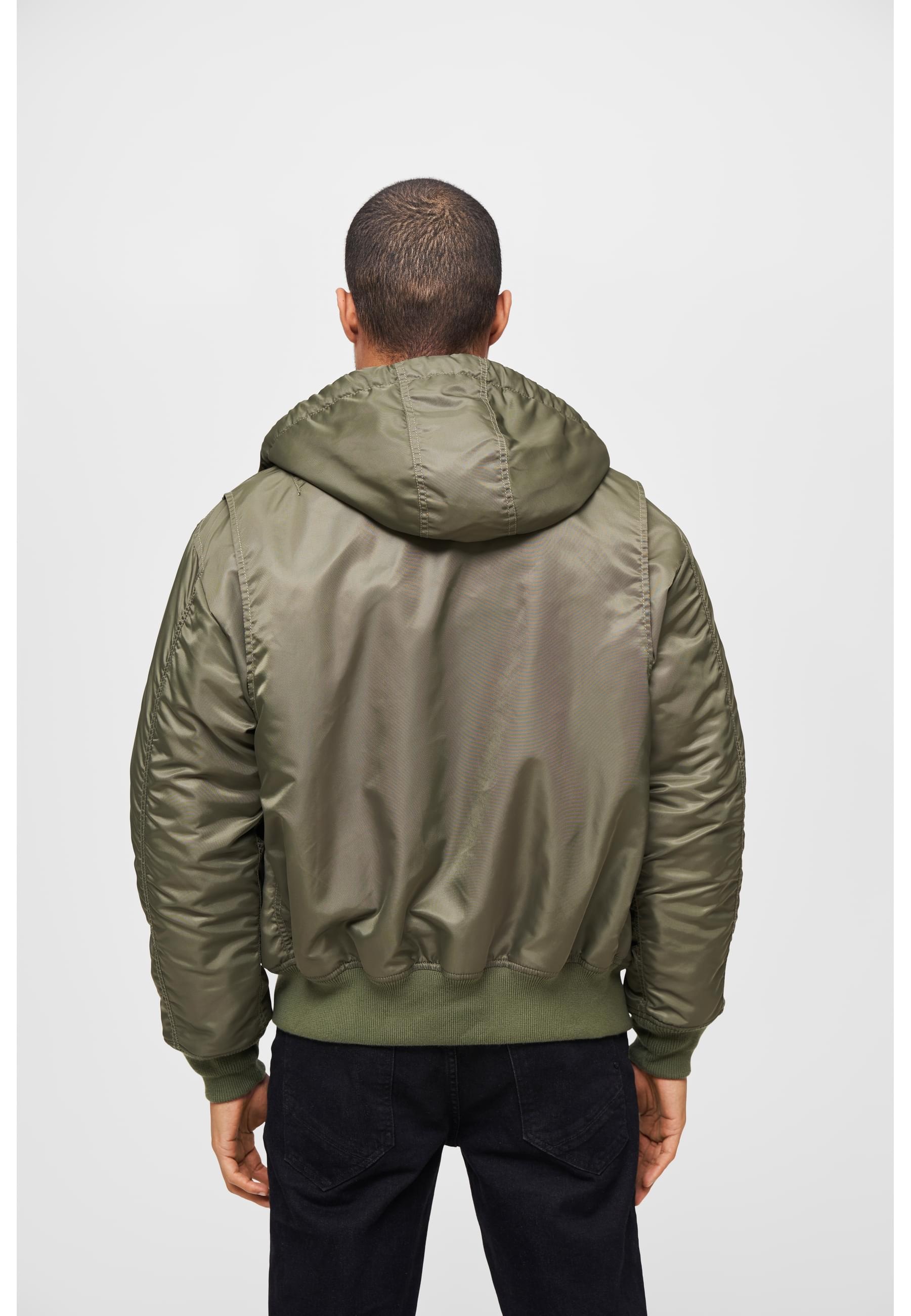 Brandit Bomberjacke »Brandit Herren CWU Jacket hooded«, (1 St.), mit Kapuze