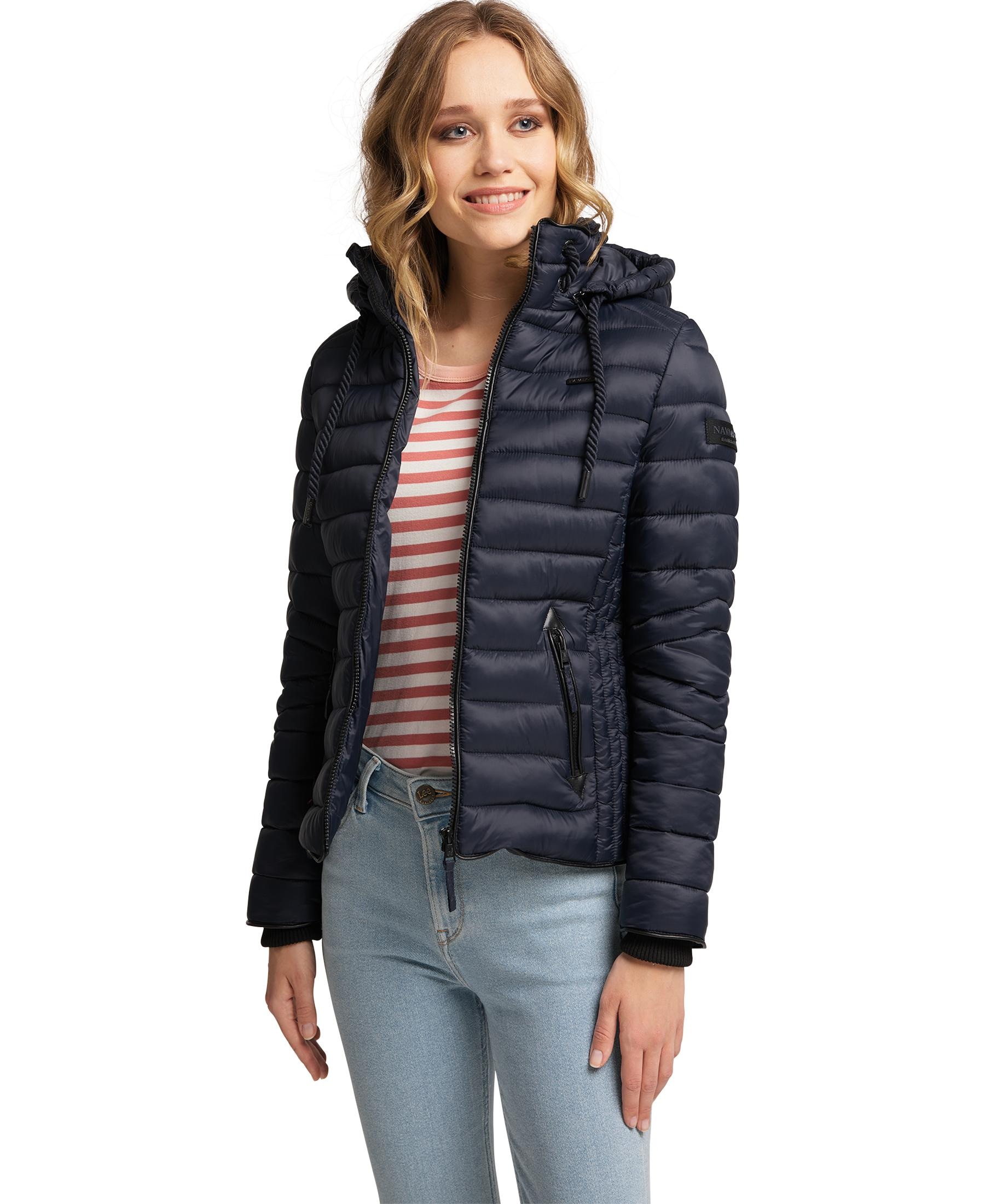 Navahoo Steppjacke »Lulana«, mit Kapuze, leichte Übergangsjacke mit Kapuze