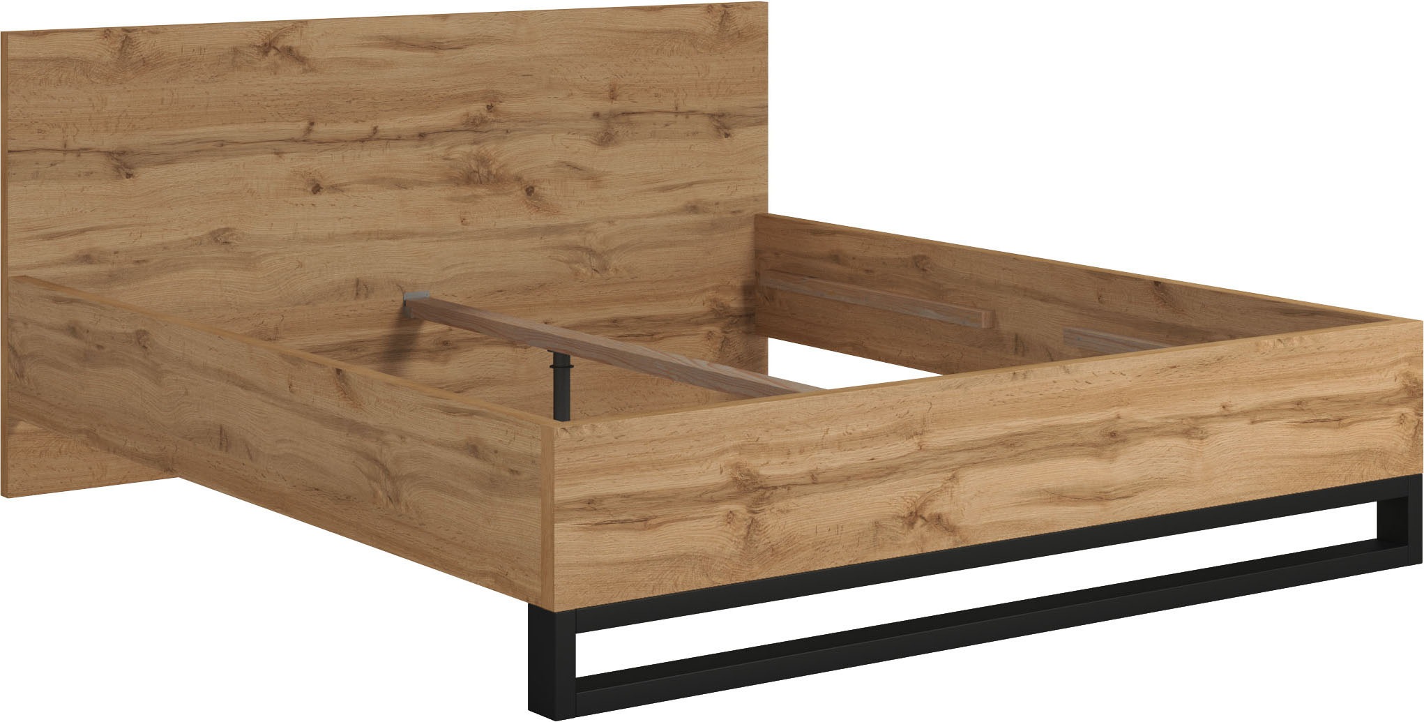 Home affaire Bettgestell "Bronne, Made in Europe, industrial Style, moder u günstig online kaufen