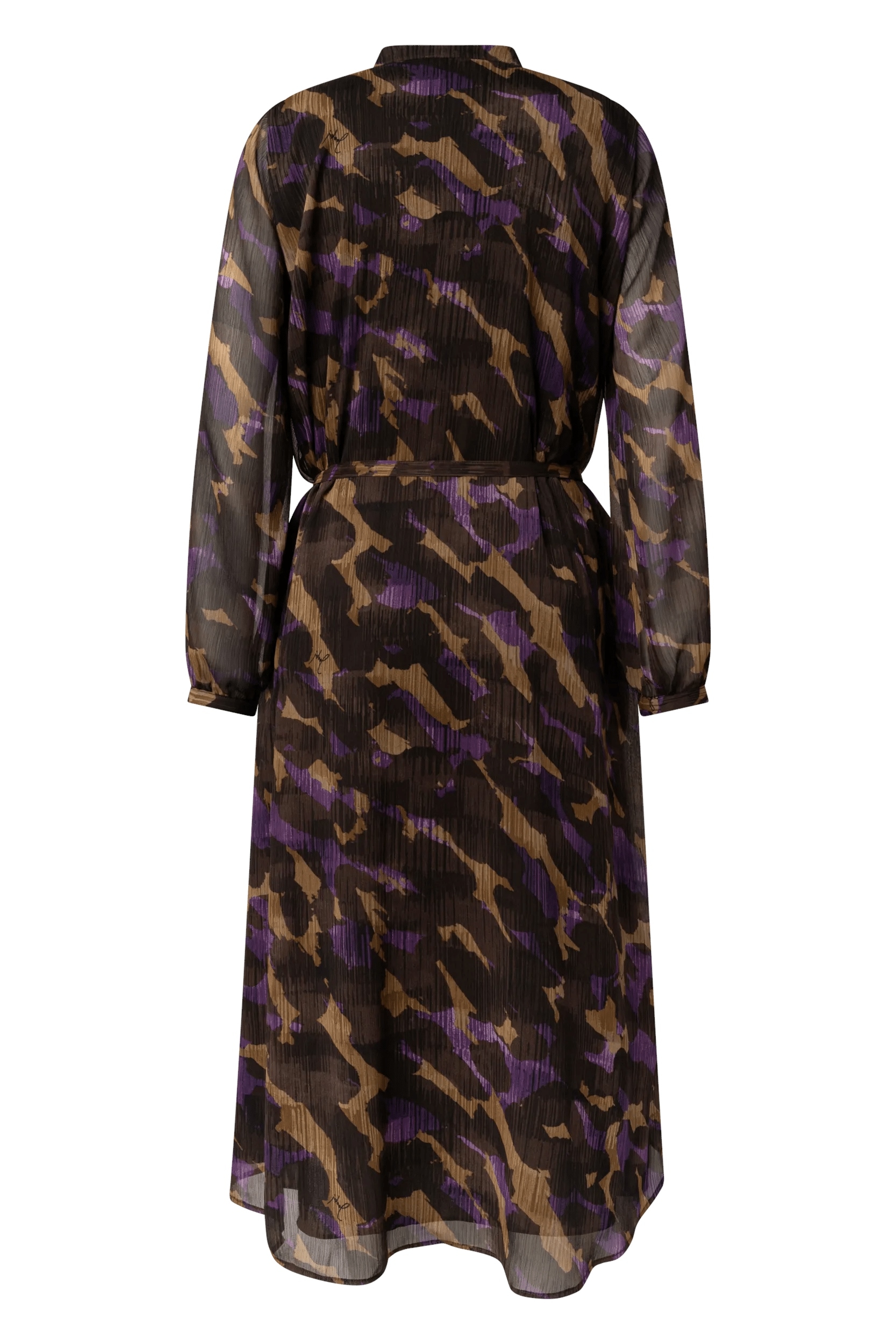 JOOP! Chiffonkleid »Daralina« Allover Print, mit Bindegürtel