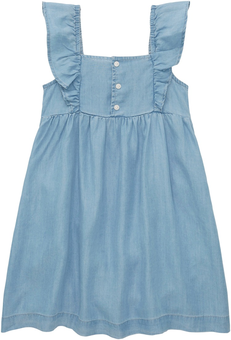Sommerkleid, Mit dezenter Knopfleiste vorne