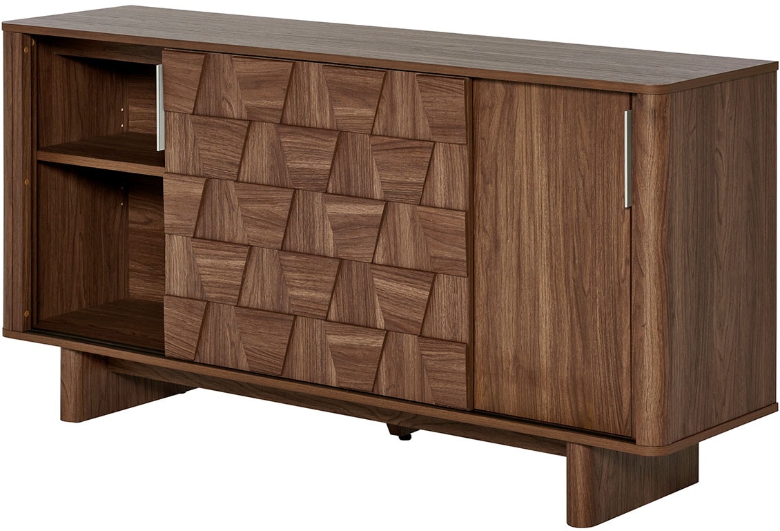 Jahnke Sideboard »CHESS SB 150«, (1 St.), Sideboard, 2 Schiebetüren, Breite ca. 150 cm
