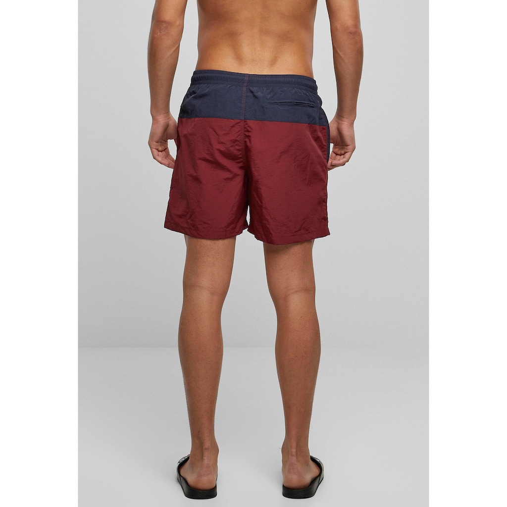 URBAN CLASSICS Badeshorts »Urban Classics Herren Block Swim Shorts«