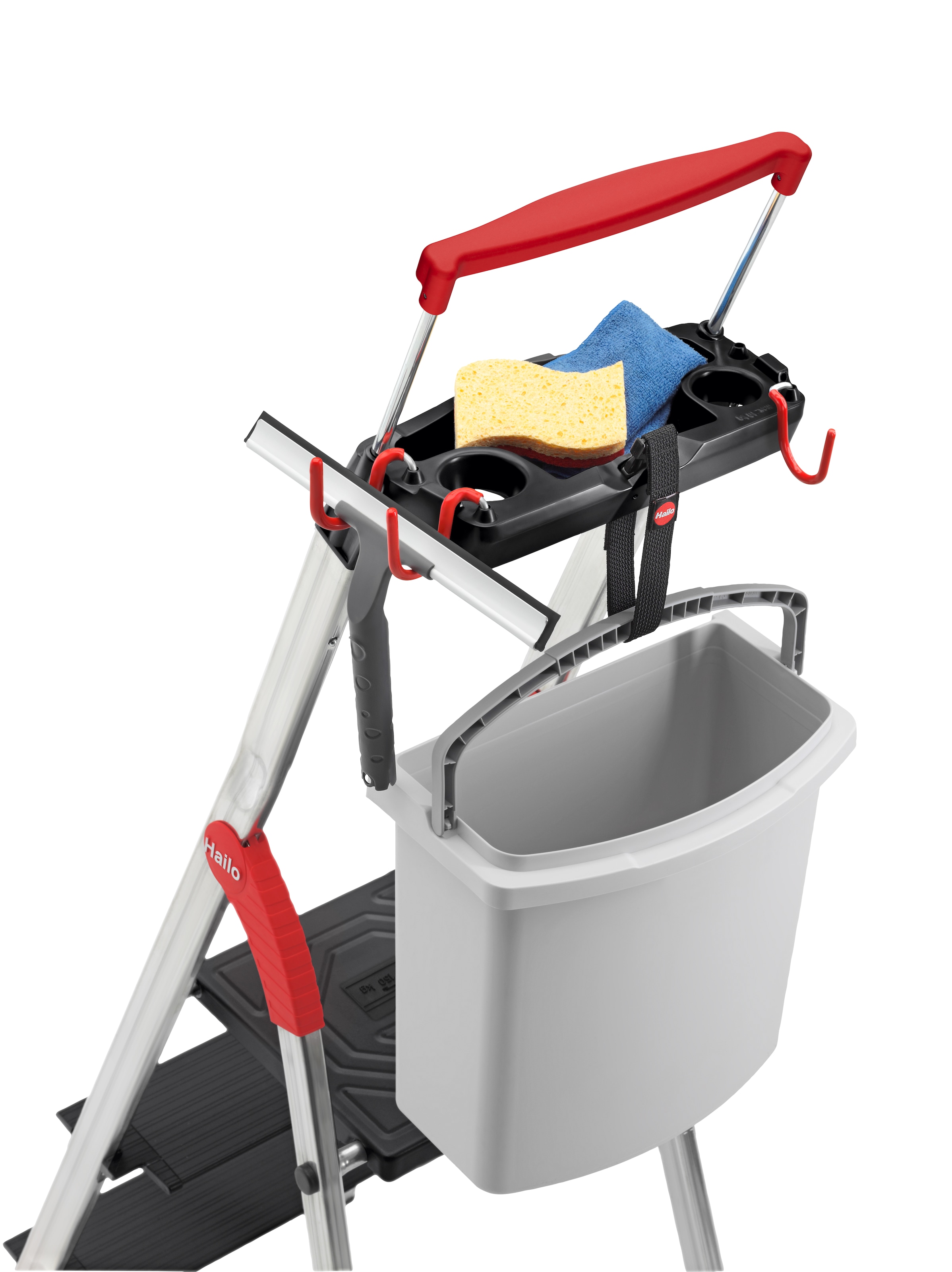 Hailo Stehleiter »L100 TopLine« Alu-Sicherheits-Stehleiter  5 Stufen