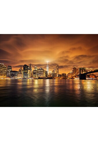 Papermoon Fototapetas »Manhattan at Sunset«