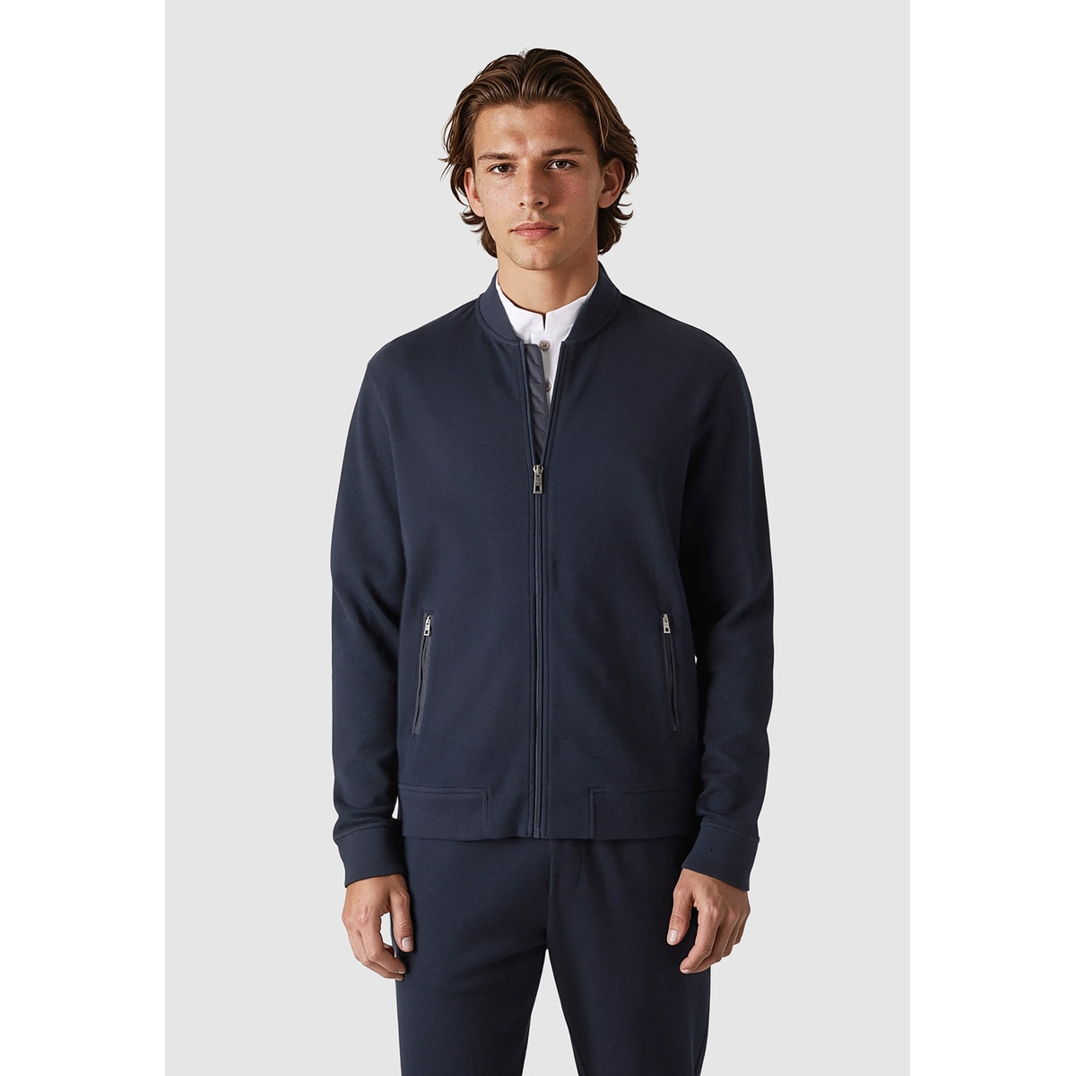 MAERZ Muenchen Strickfleecejacke »Maerz Muenchen 636301 Strickjacke Herren Bekleidung«