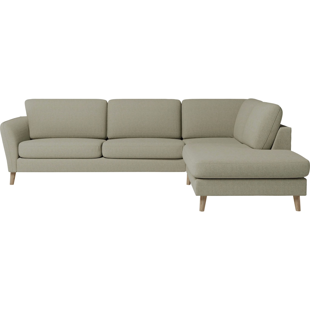 Home affaire Ecksofa »MARSEILLE 278/202 cm, Ottomane rechts/links wählbar«