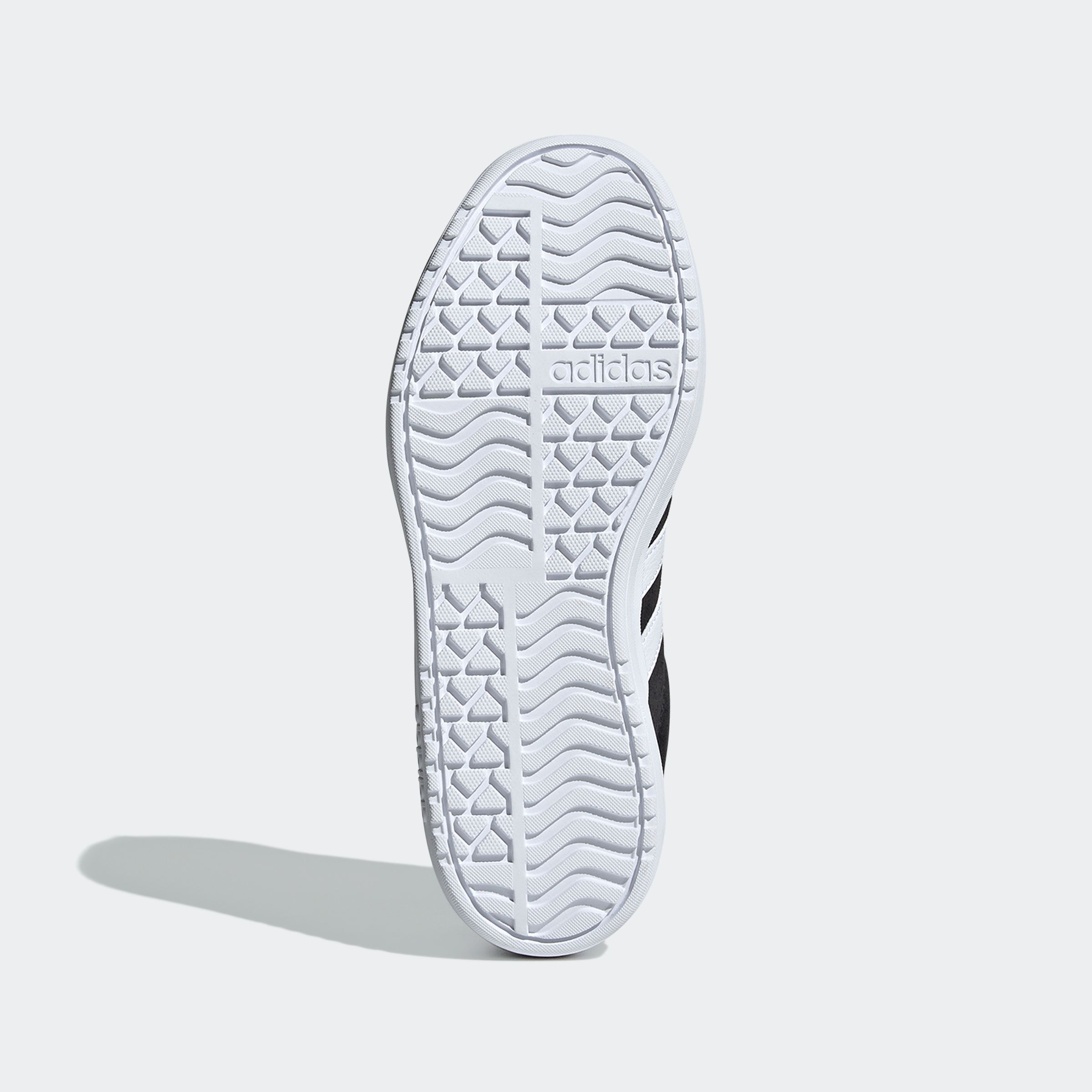 adidas Sportswear Plateausneaker »VL COURT BOLD LIFESTYLE KIDS«, Design auf den Spuren des adidas Gazelle Bold