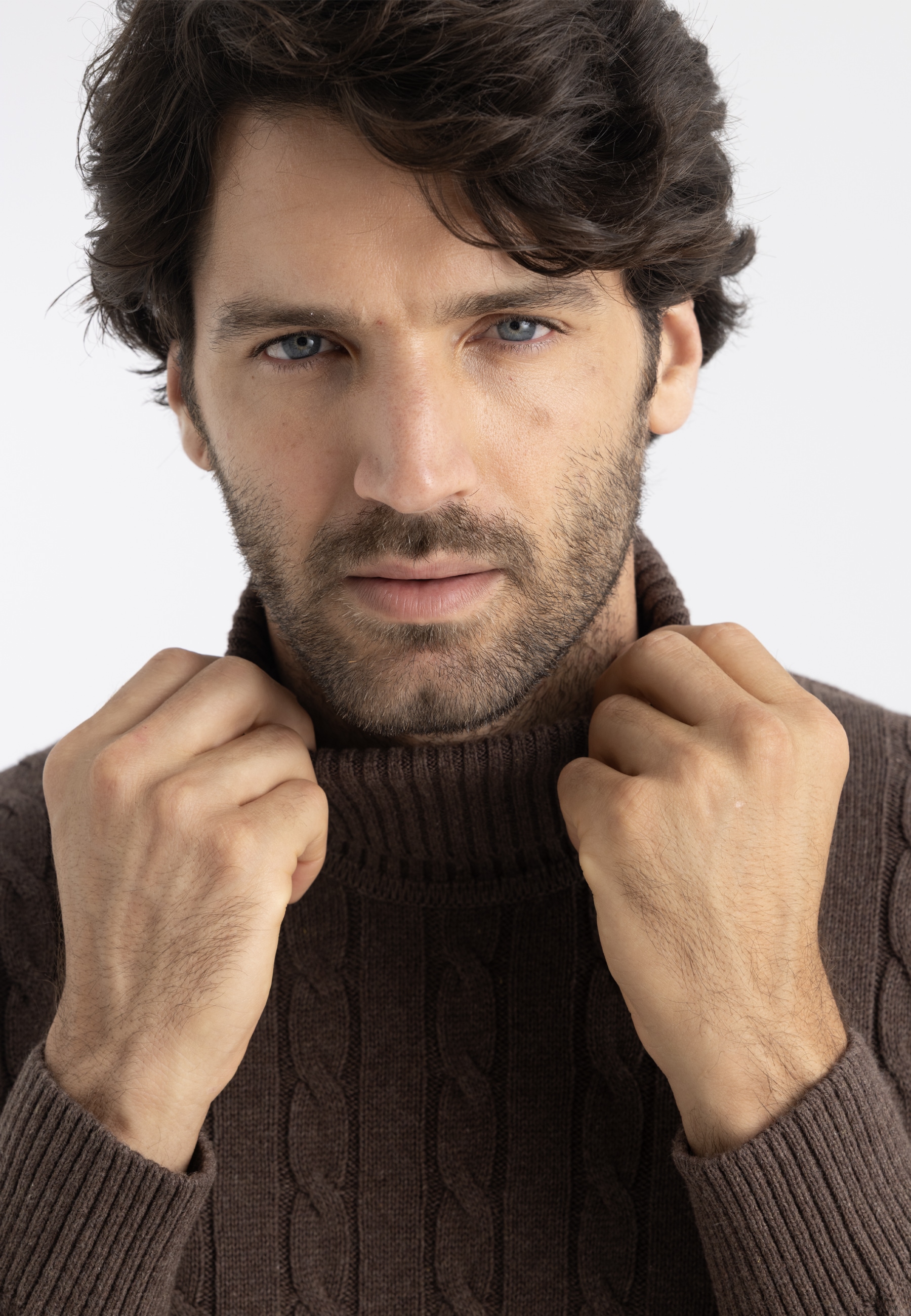 Felix Hardy Rollkragenpullover »Rollkragenpullover mit Zopfmuster«