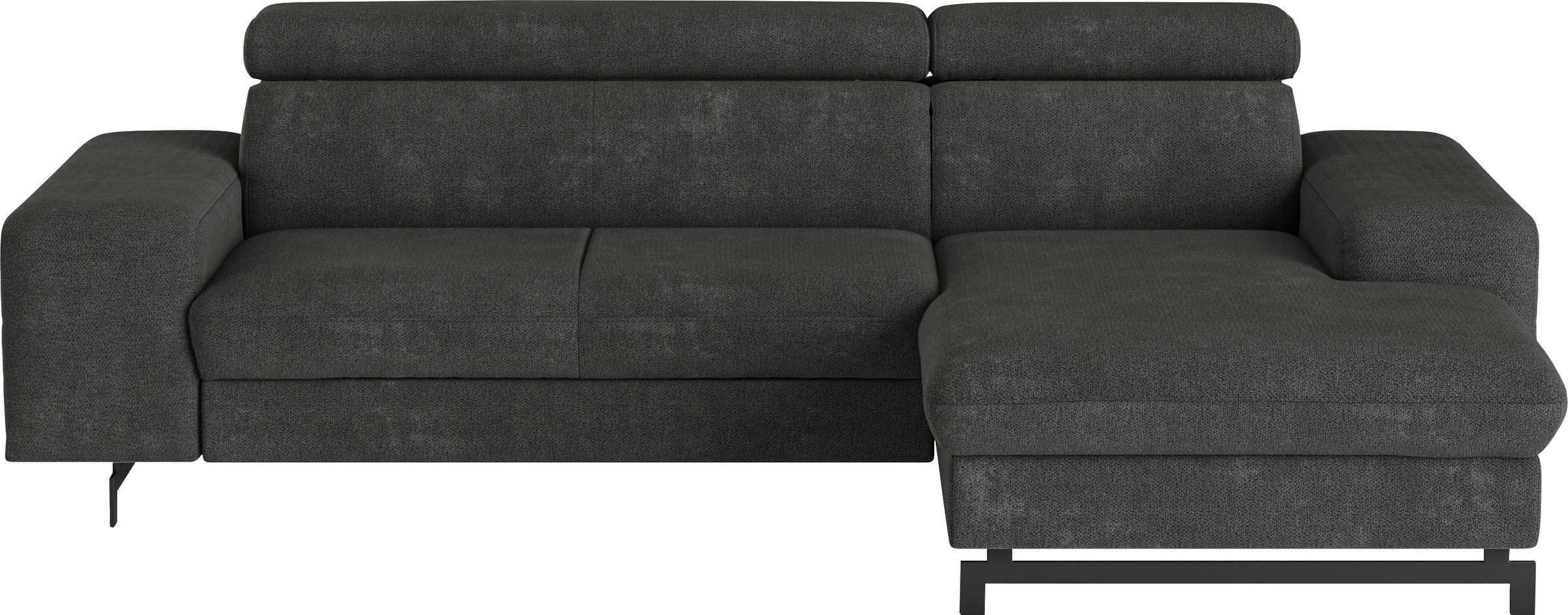 COTTA Ecksofa »Emma L-Form«, mit Kopfteilverstellung, wahlweise mit Bettfunktion & Bettkasten