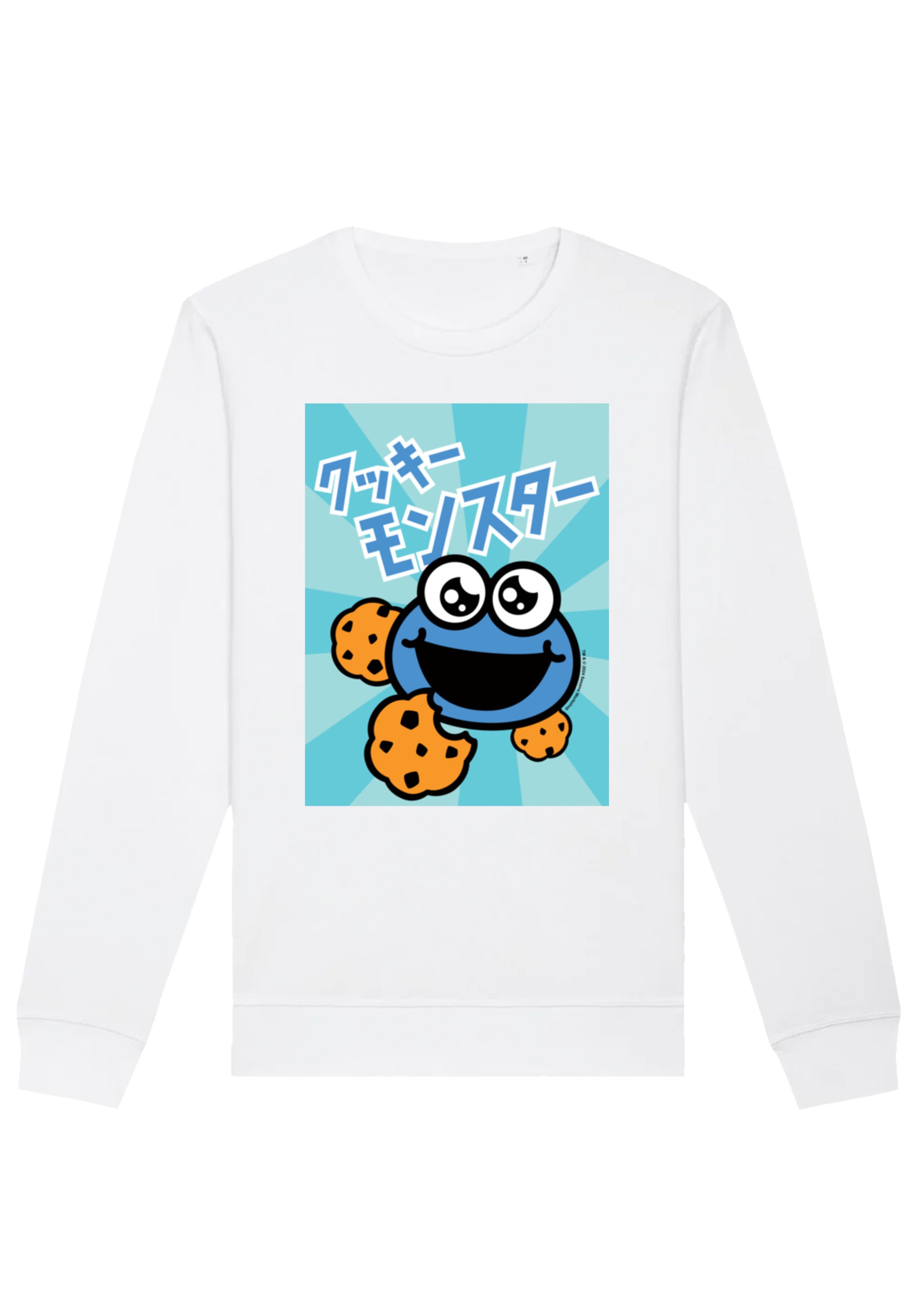 F4NT4STIC Sweatshirt "Sesamstraße Cookie Monster Anime", Premium Qualität günstig online kaufen