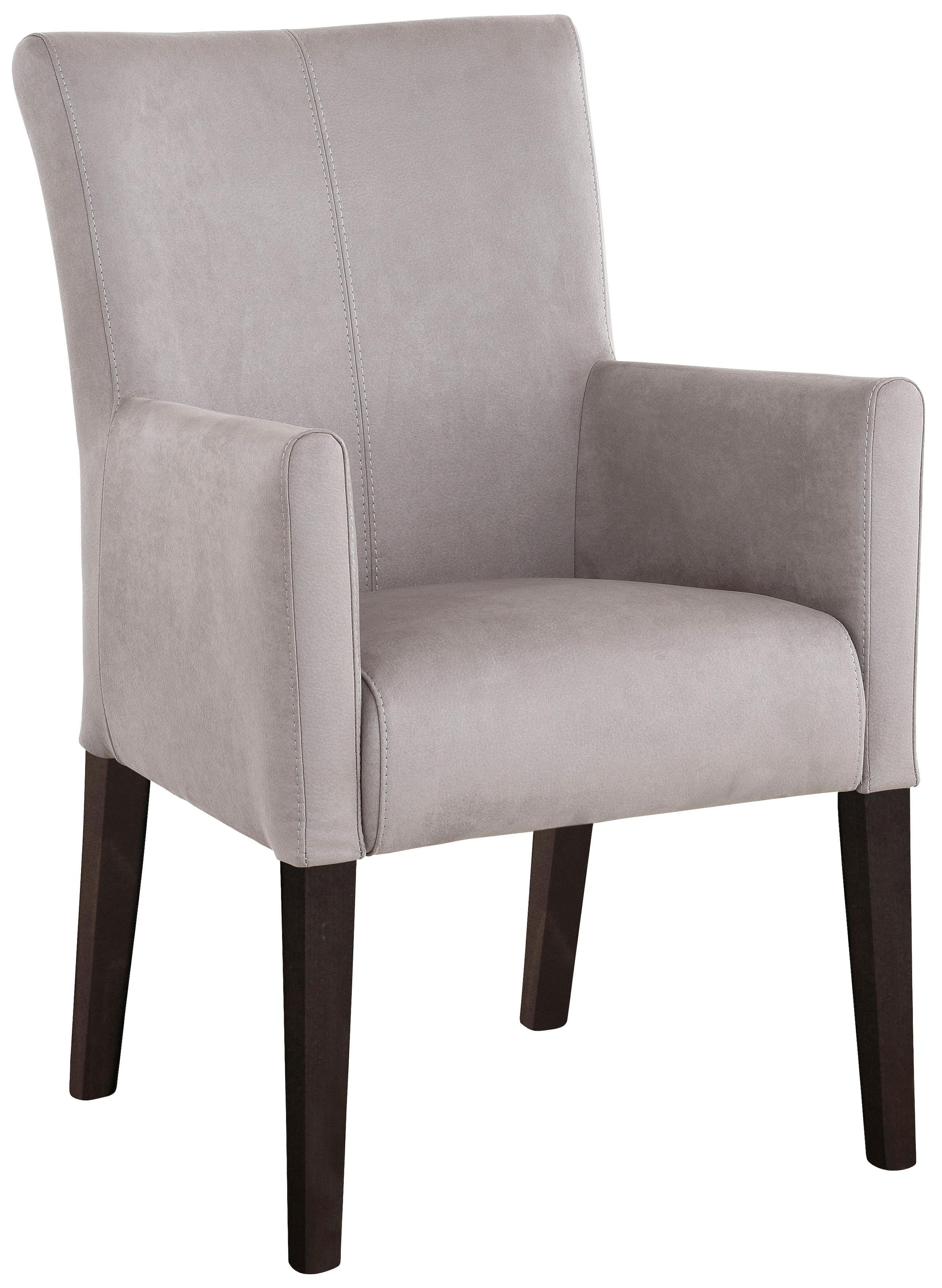 Home affaire Esszimmerstuhl "King" () Polsterstuhl, Armlehnstuhl, Gestell M günstig online kaufen