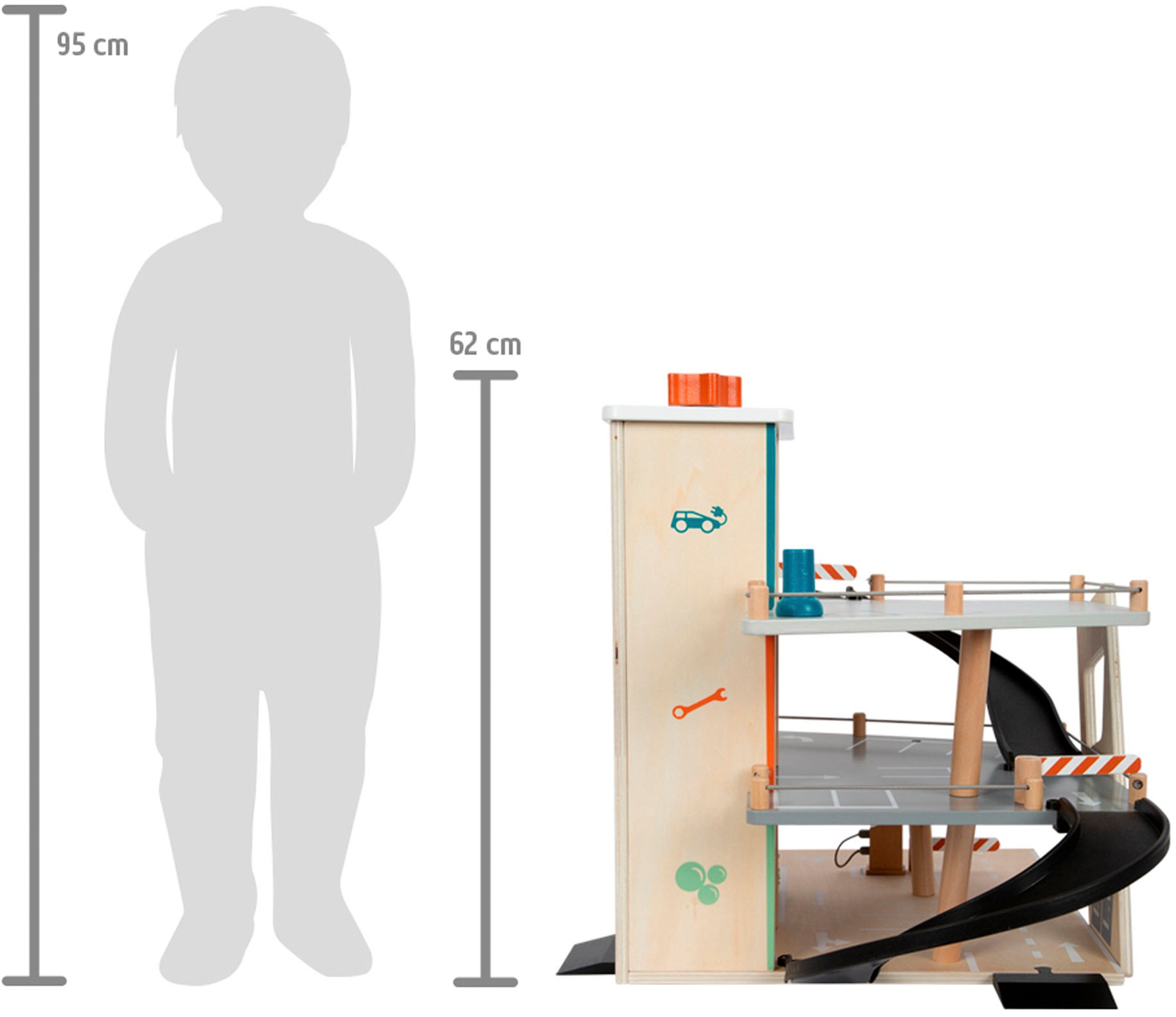 Small Foot Spiel-Parkhaus »Parkhaus Rallye«