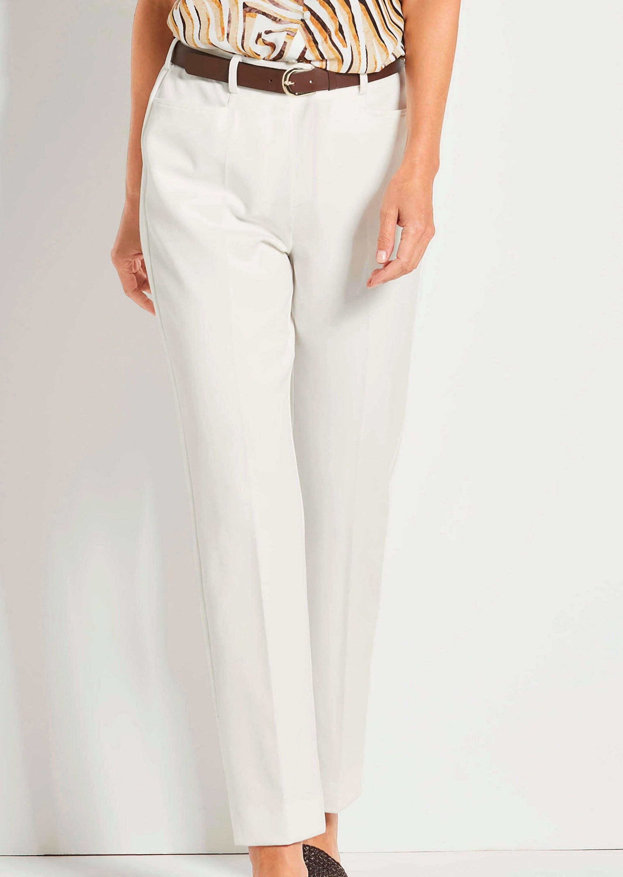 GOLDNER Stoffhose »Bauchweghose Adelina mit Formbund«