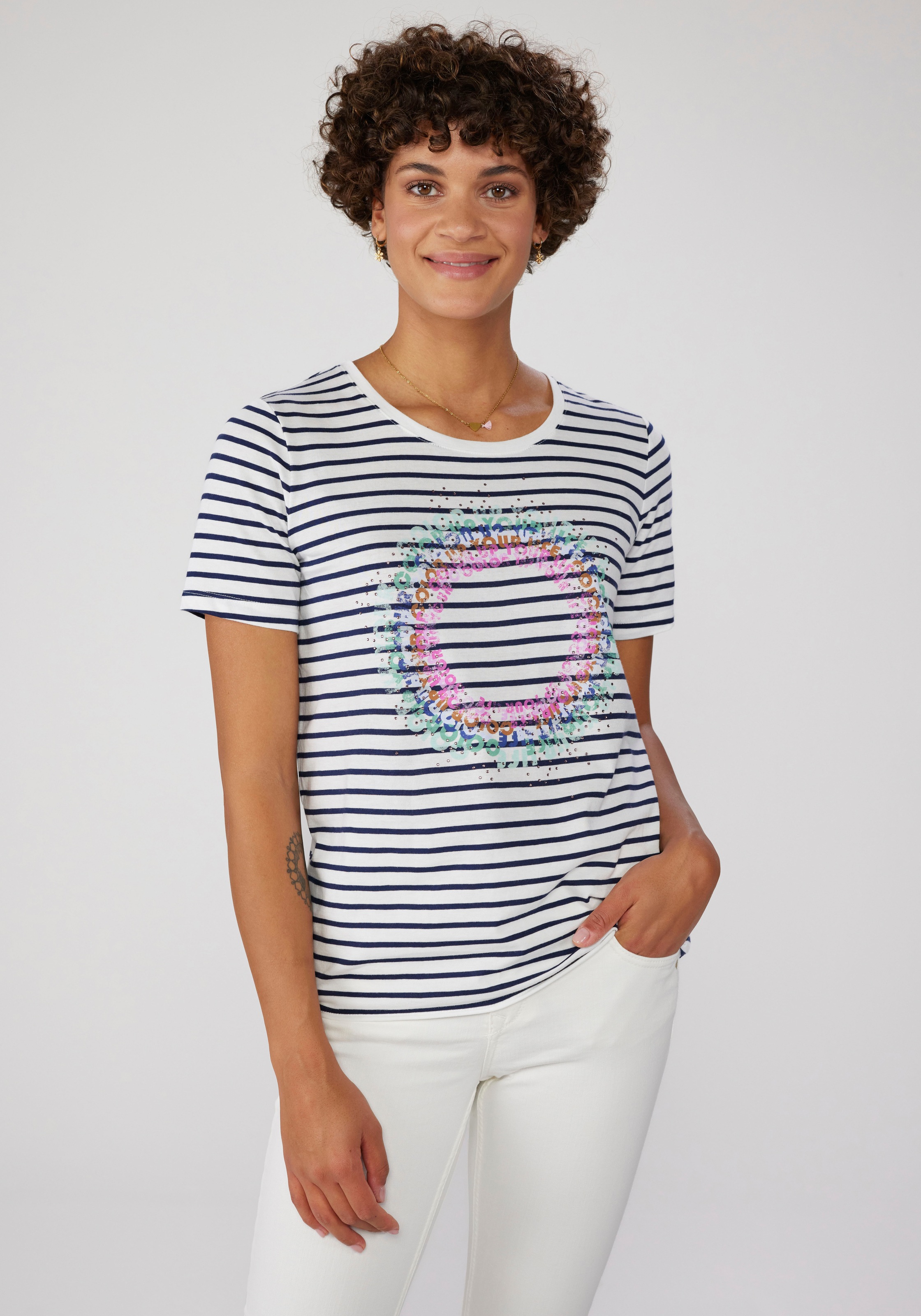 Lieblingsstück T-Shirt »DeikeL« mit Frontprint